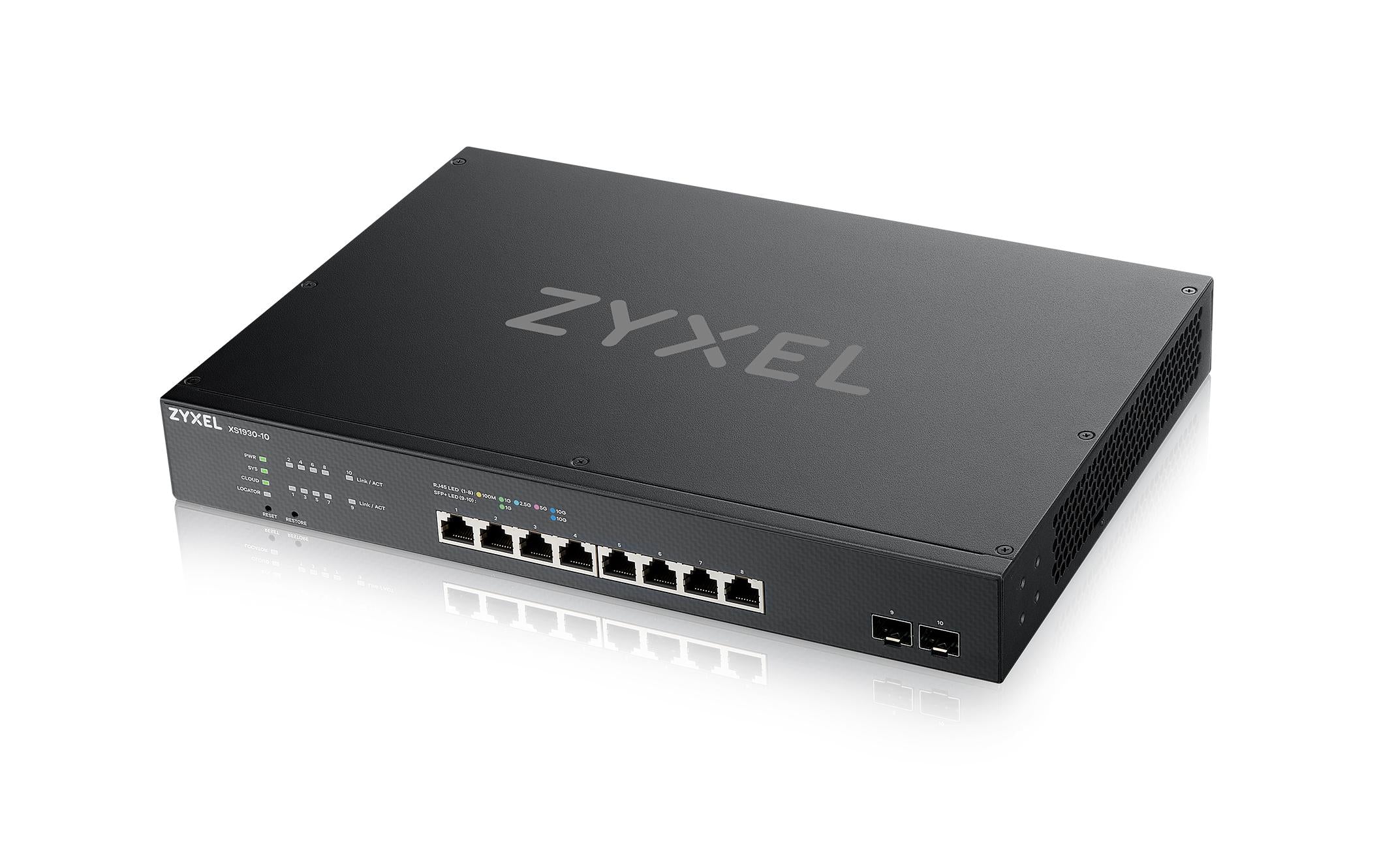 ZyXEL XS1930-10, 10 Port-Switch, 10G