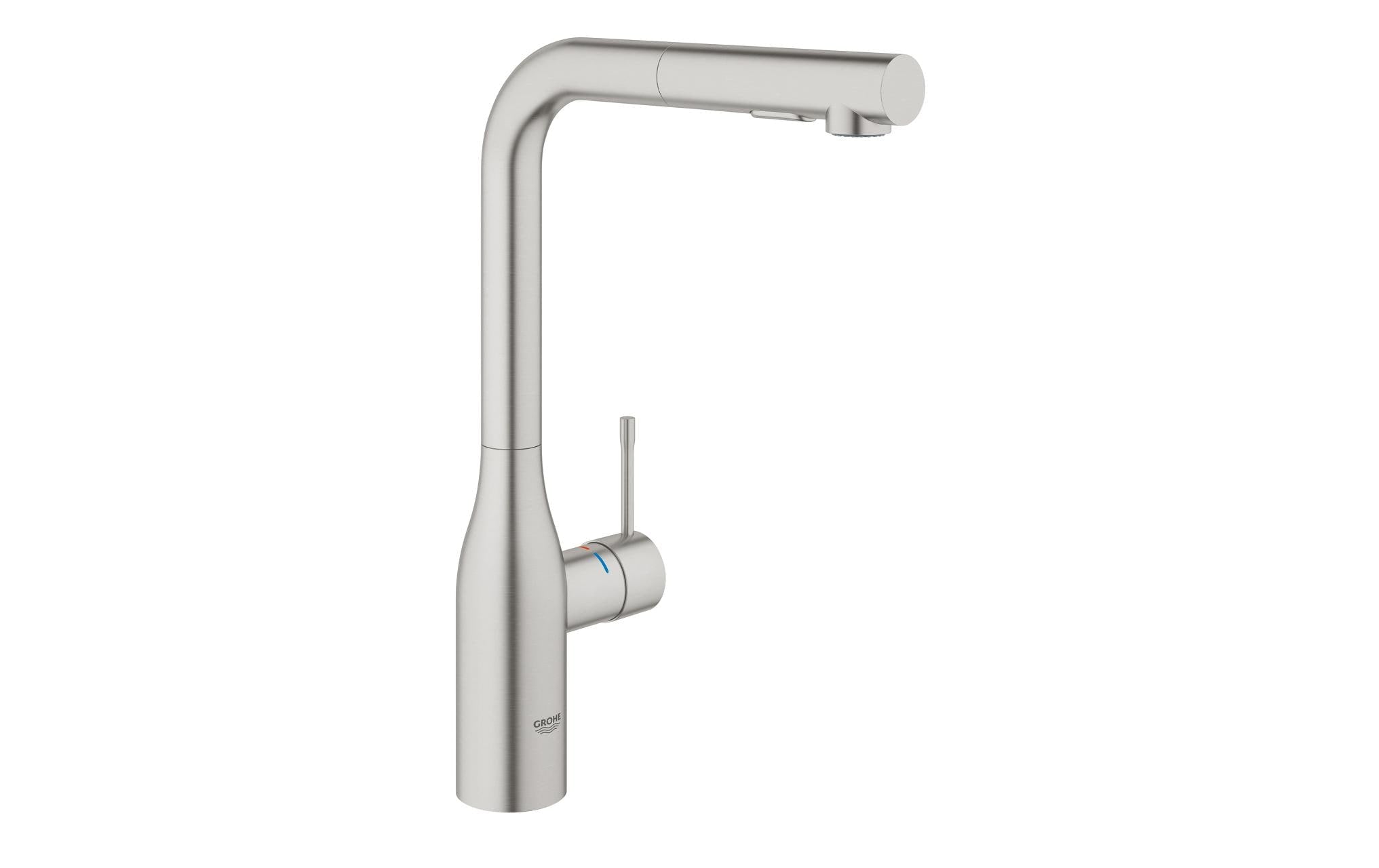 GROHE Essence New OHM sink L-spout spray