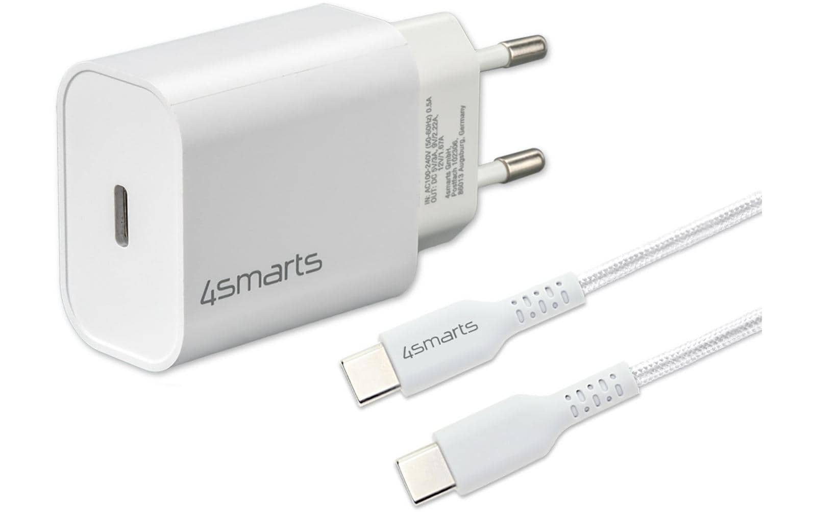 4smarts Wall Charger VoltPlug PD 20W+Kabel