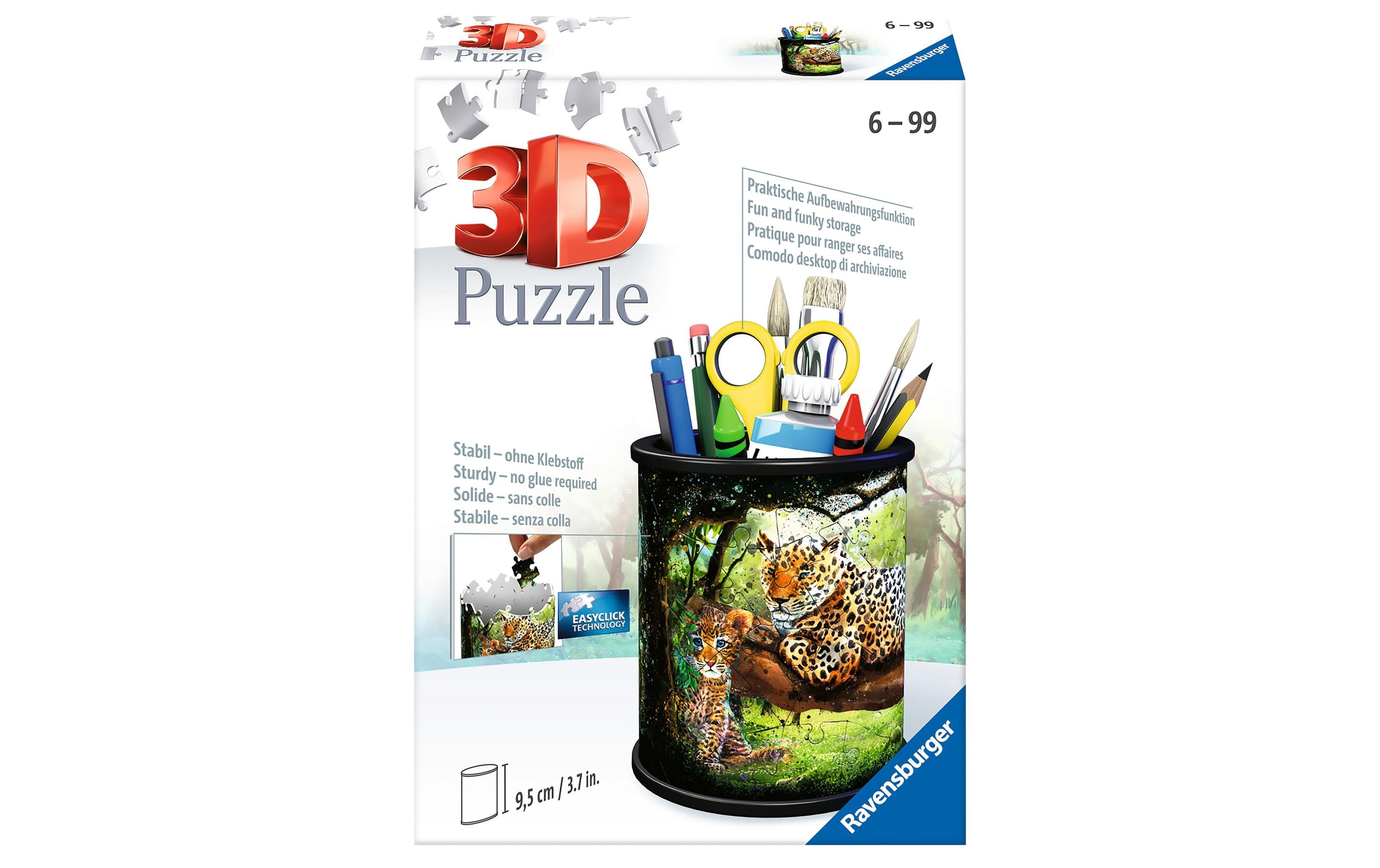 Puzzle 3D Utensilo Raubkatzen