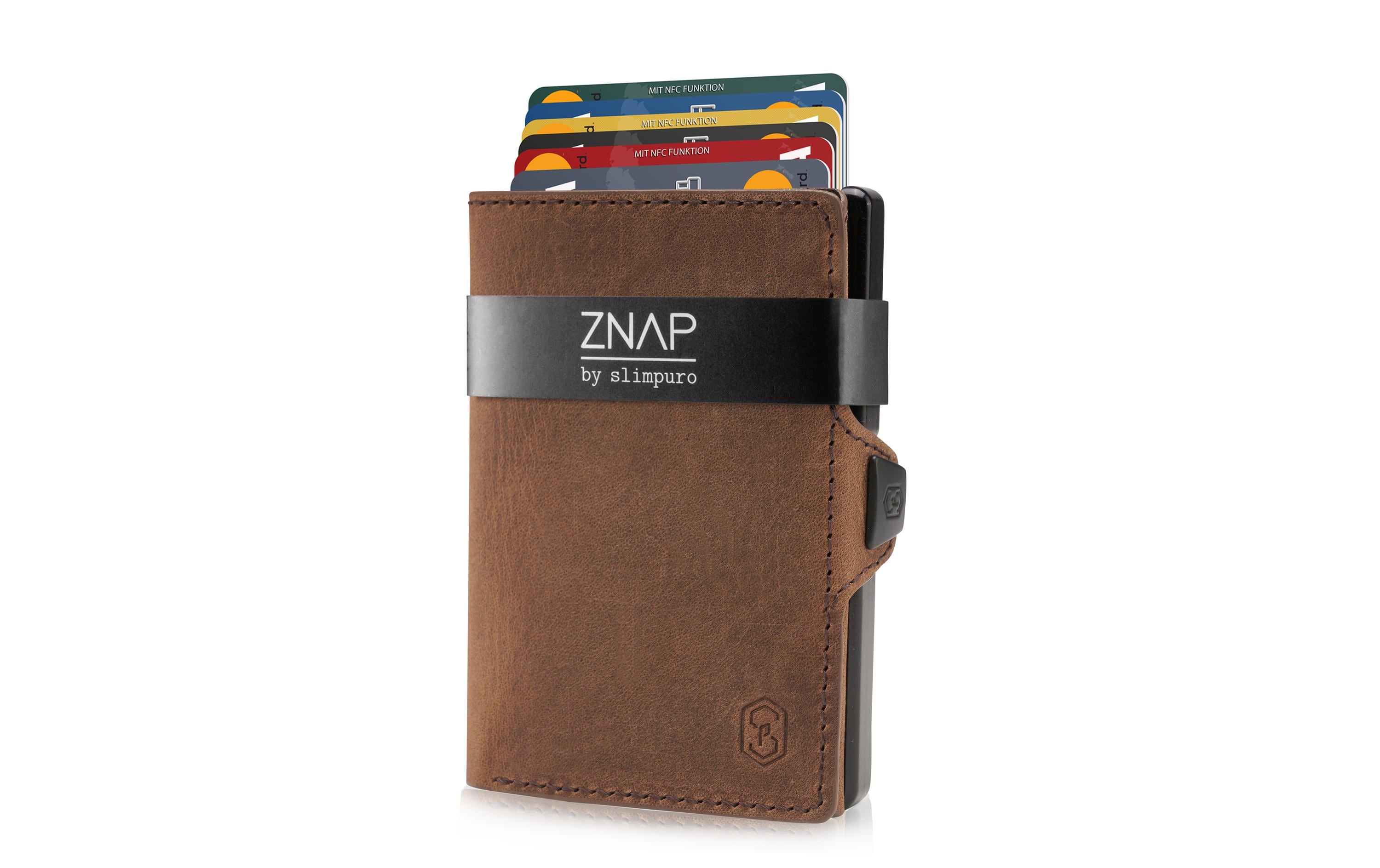 ZNAP Slim Wallet 8er