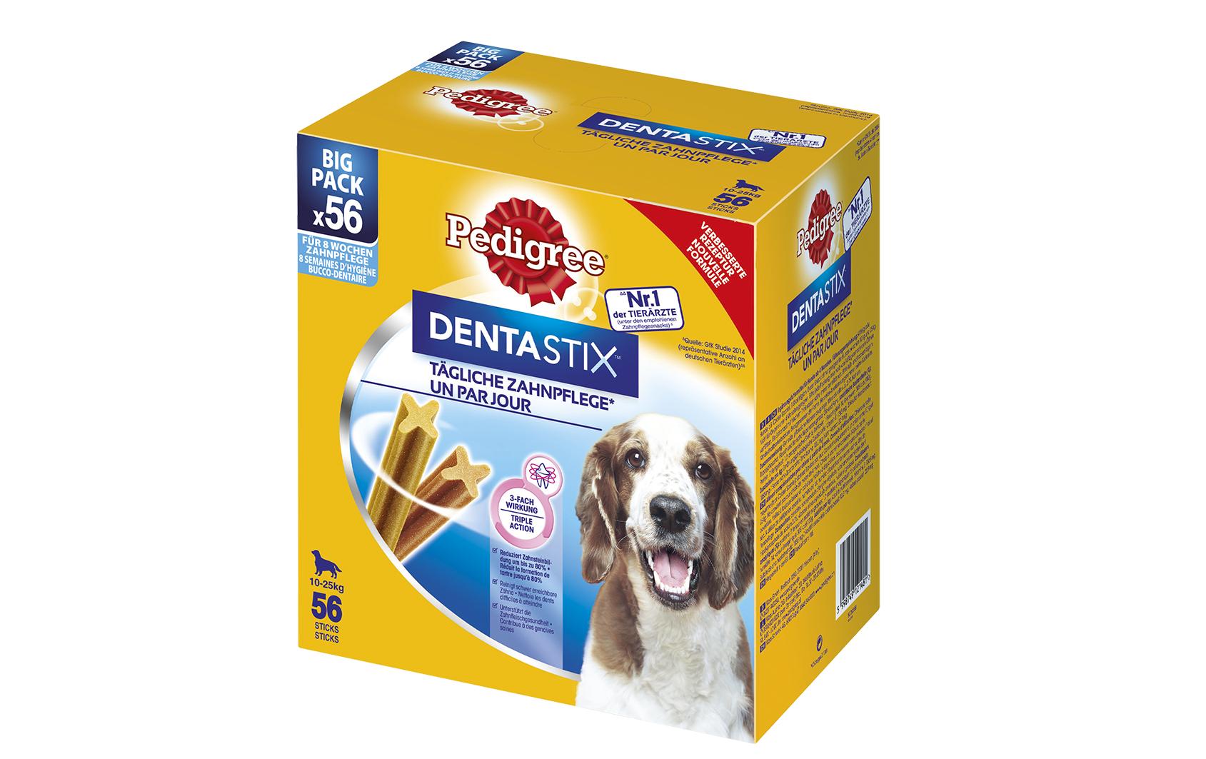 Pedigree DentaStix Medium 56er Mulitpack