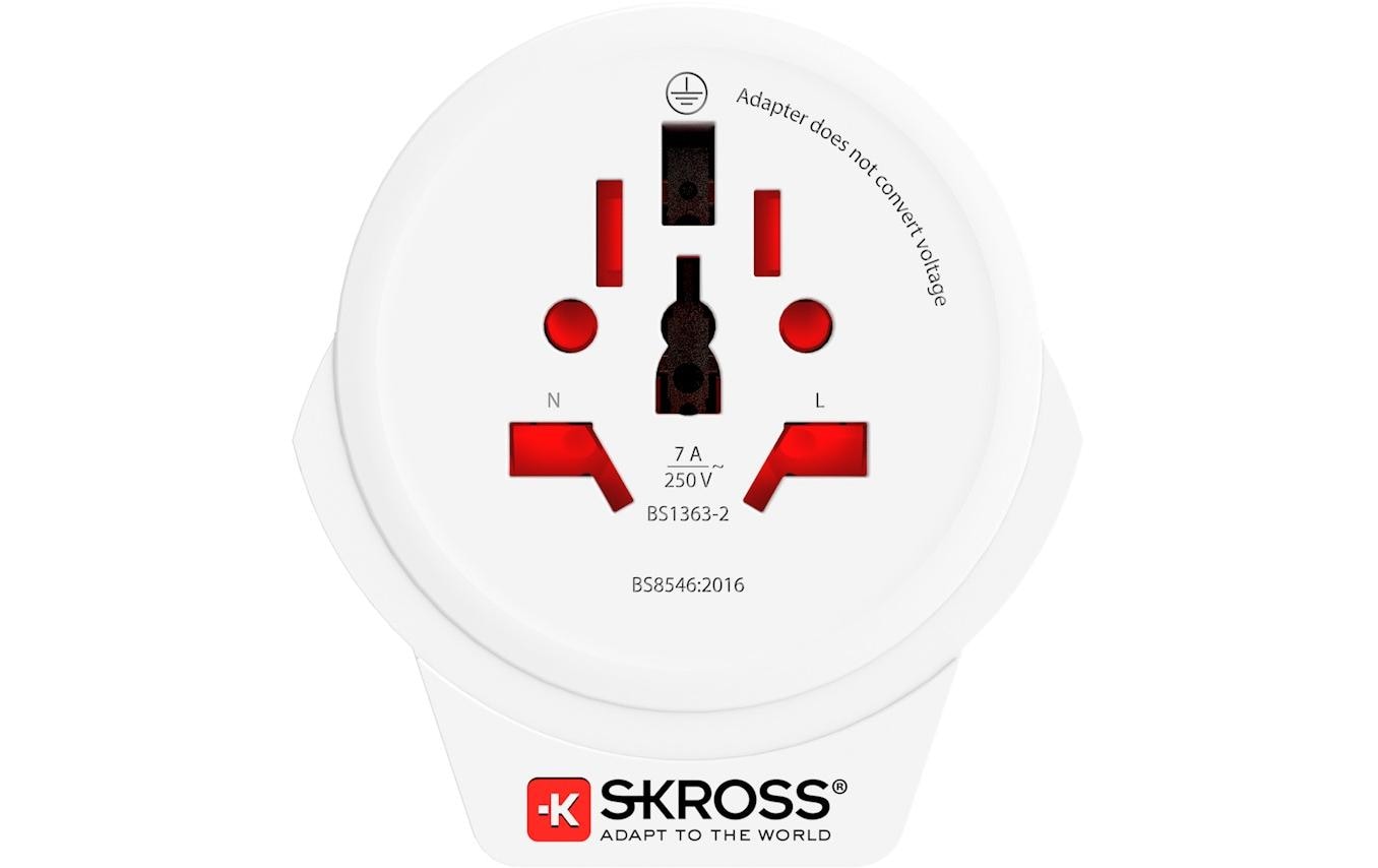 SKROSS Reiseadapter World to UK