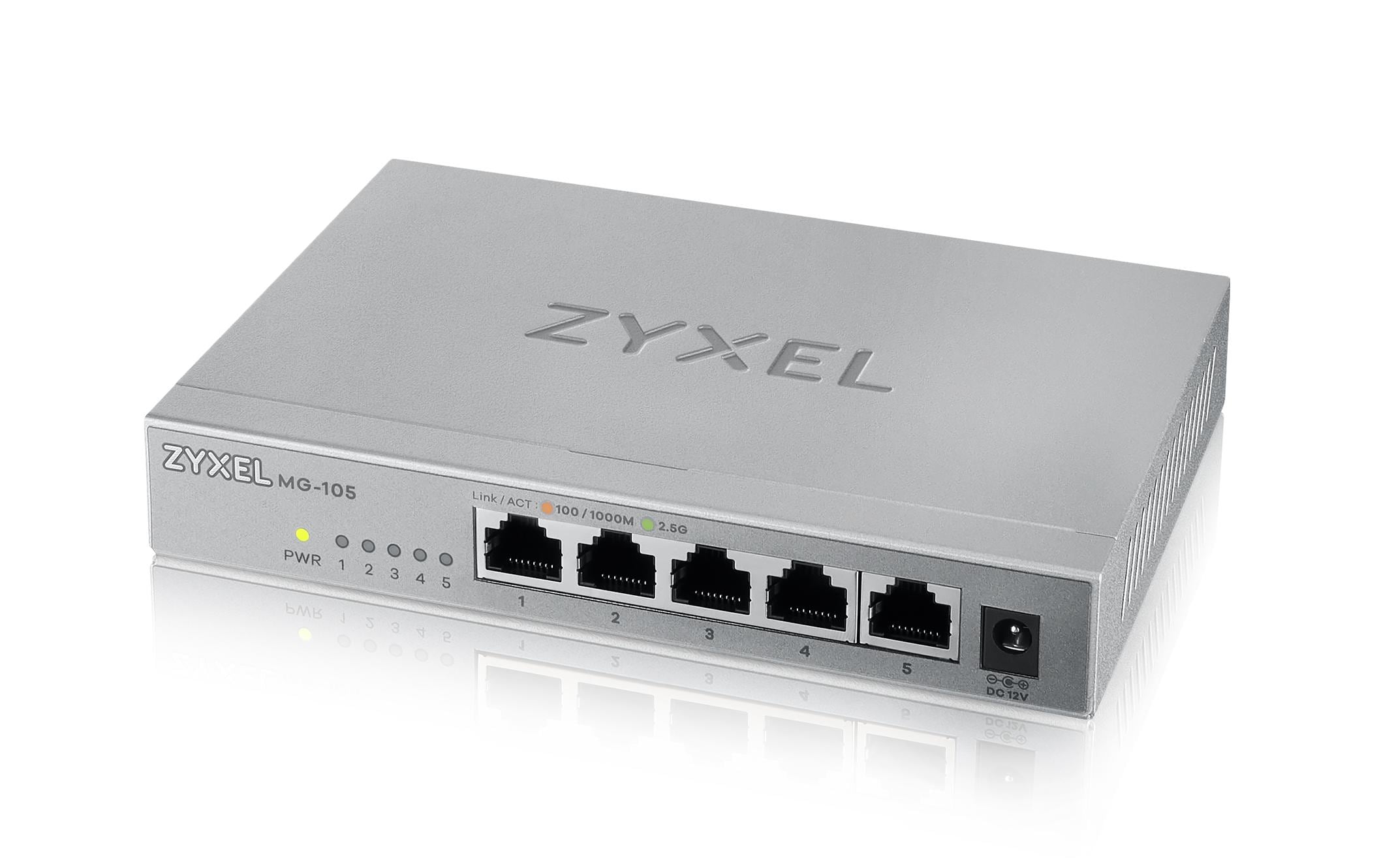 ZyXEL MG-105  5Port-Switch, 1/2.5GE