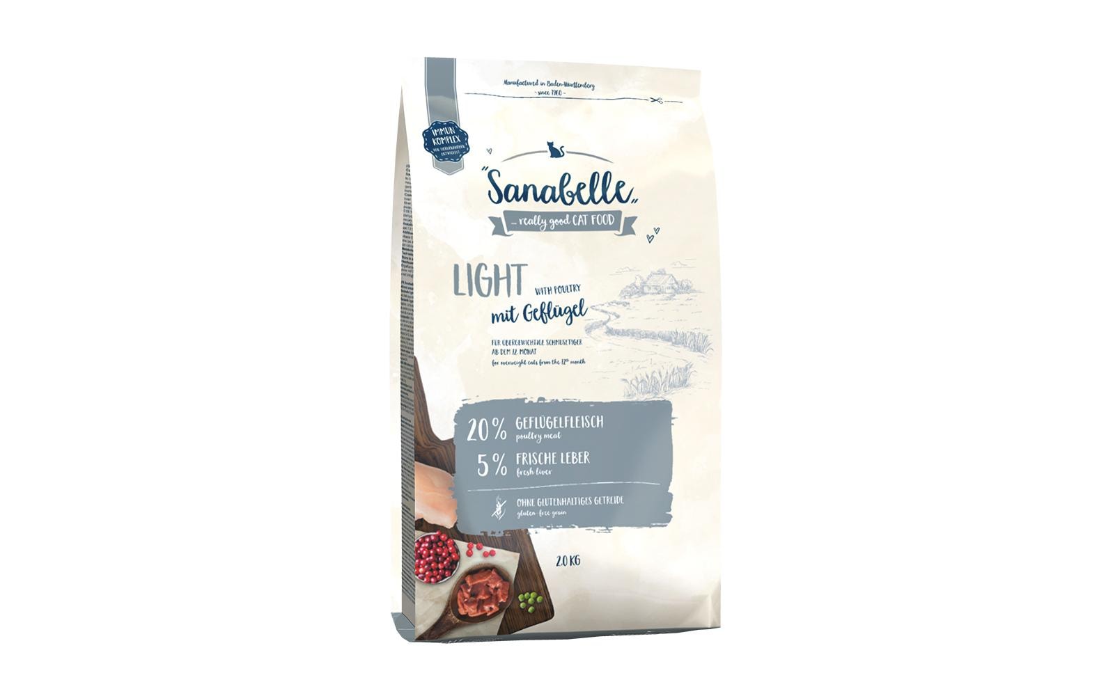 Sanabelle Trockenfutter Light 2 kg