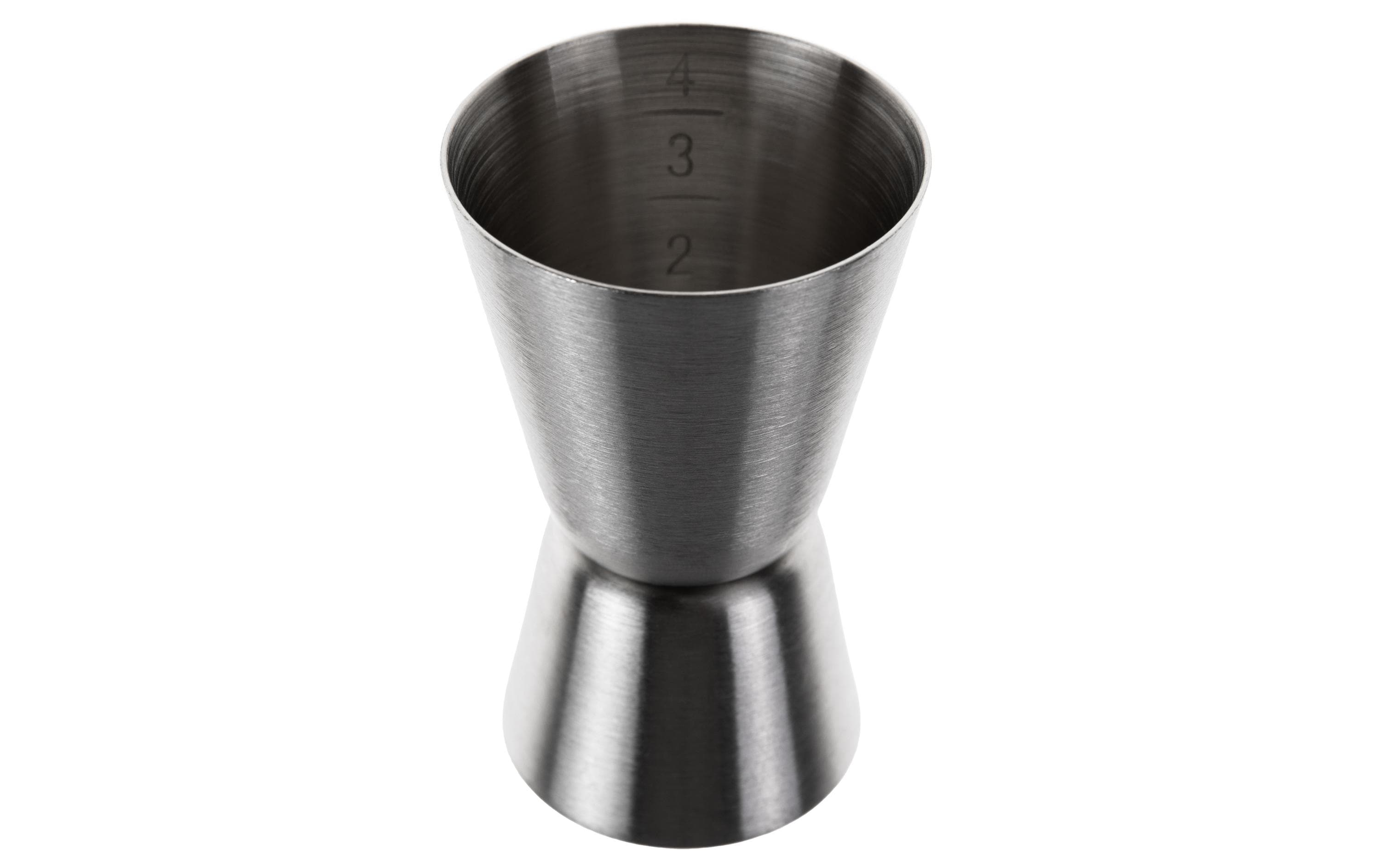 Paderno Cocktail Messbecher silber