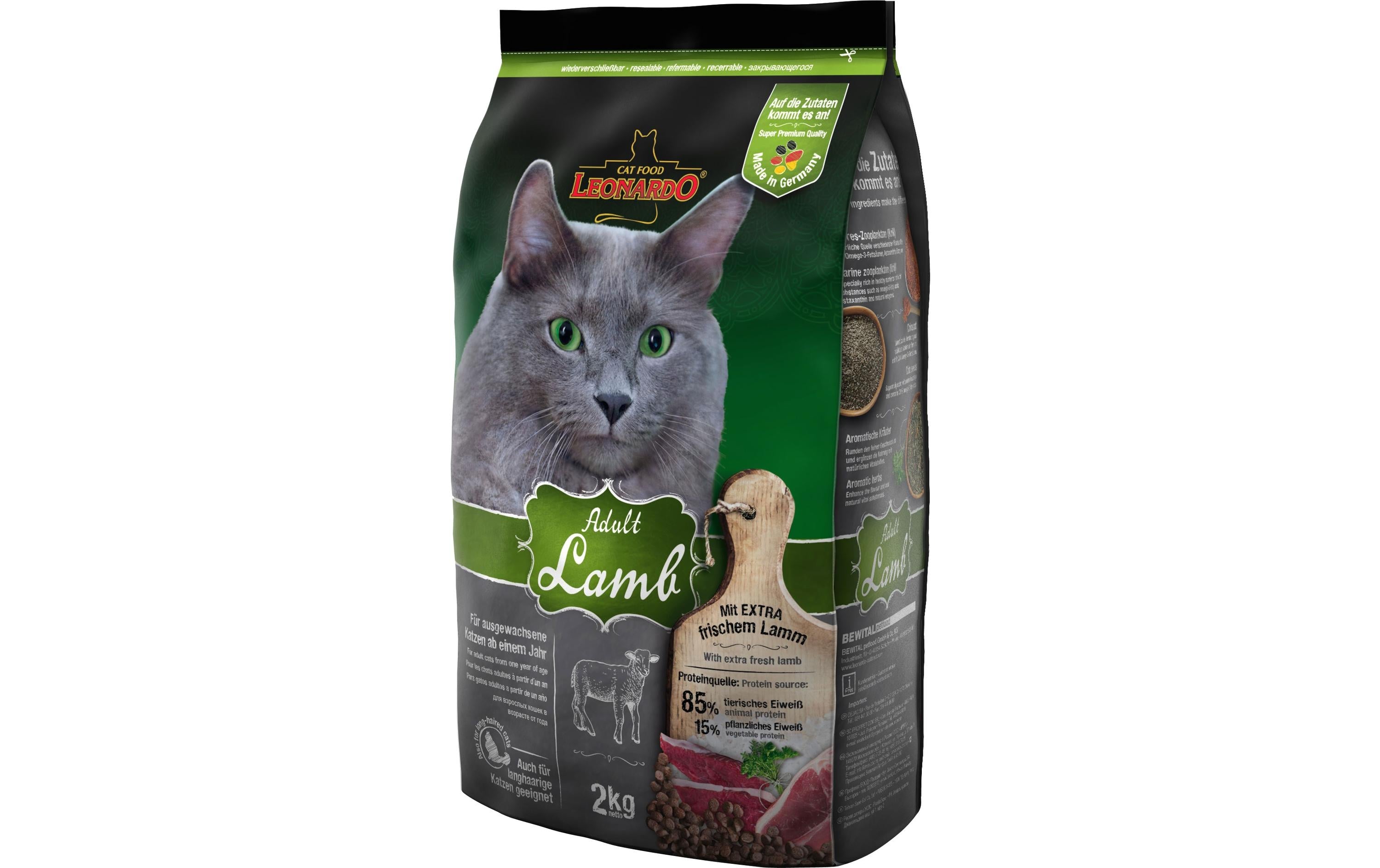 Leonardo Trockenfutter Adult Lamm 2kg