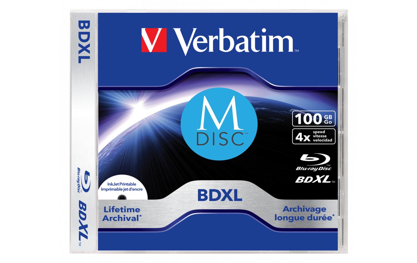 Verbatim BD-R M-DISC 100GB 1er Pack