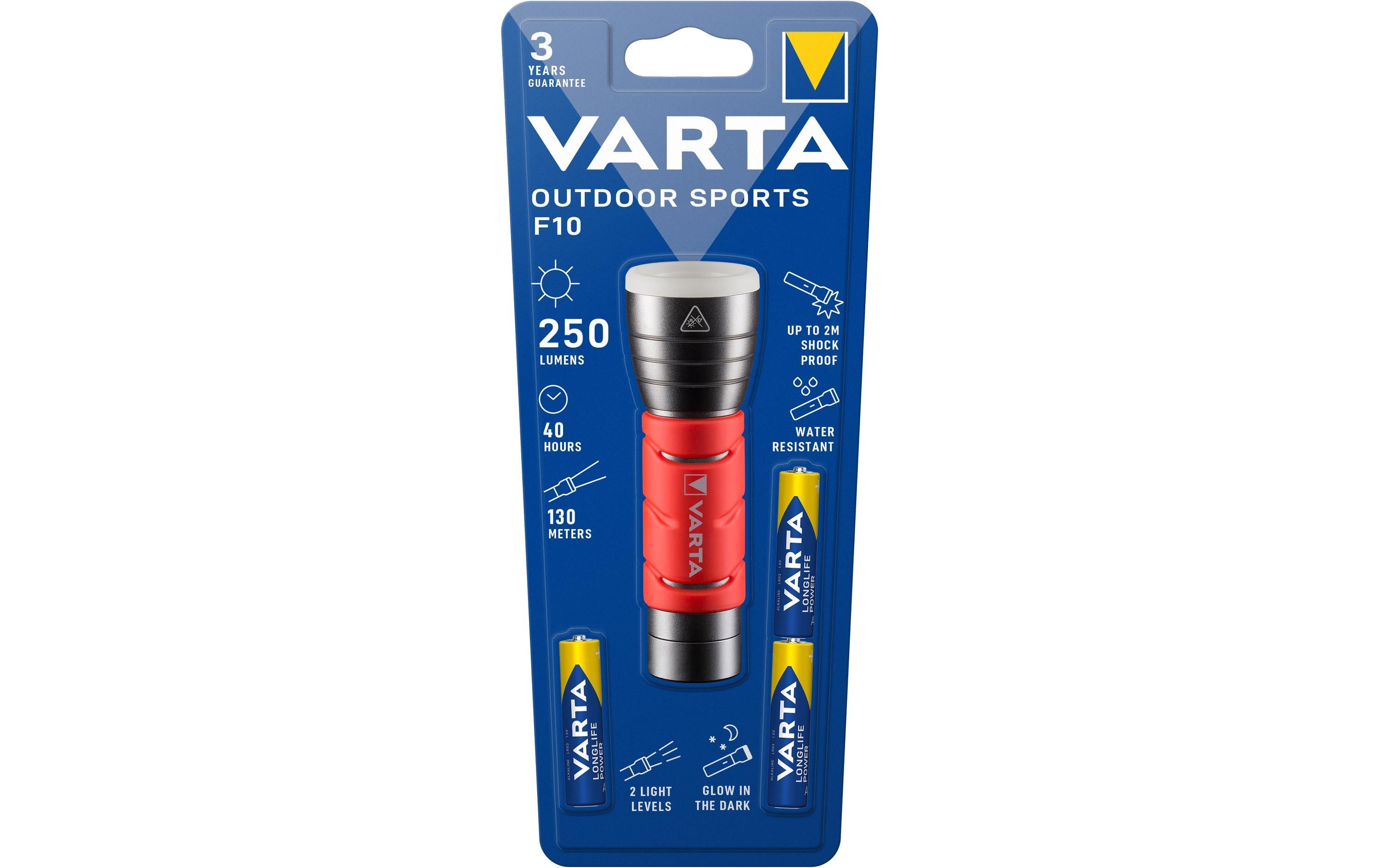 VARTA LED Outdoor Sports Flashlight