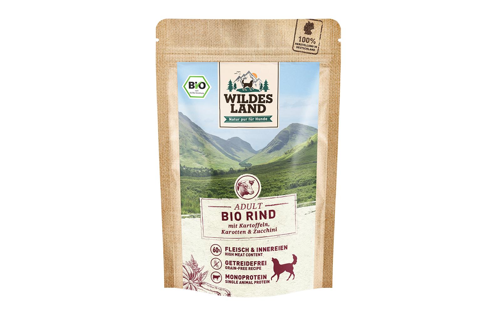 Wildesland Dog Adult BIO Rind, Kart, Zuc.