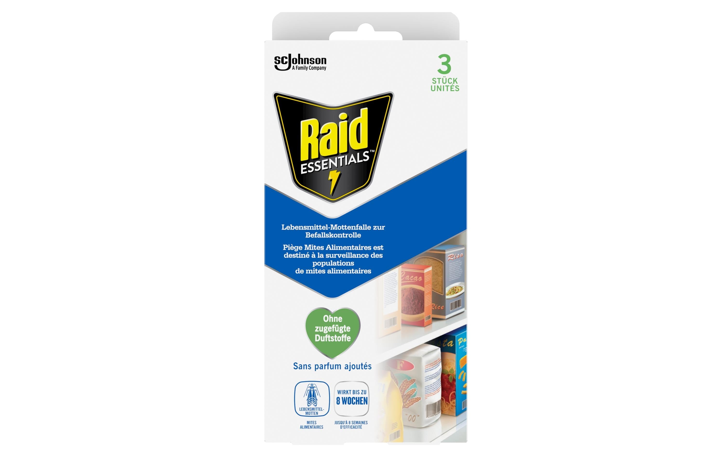 Raid Essentials Lebensmittel-Mottenfalle