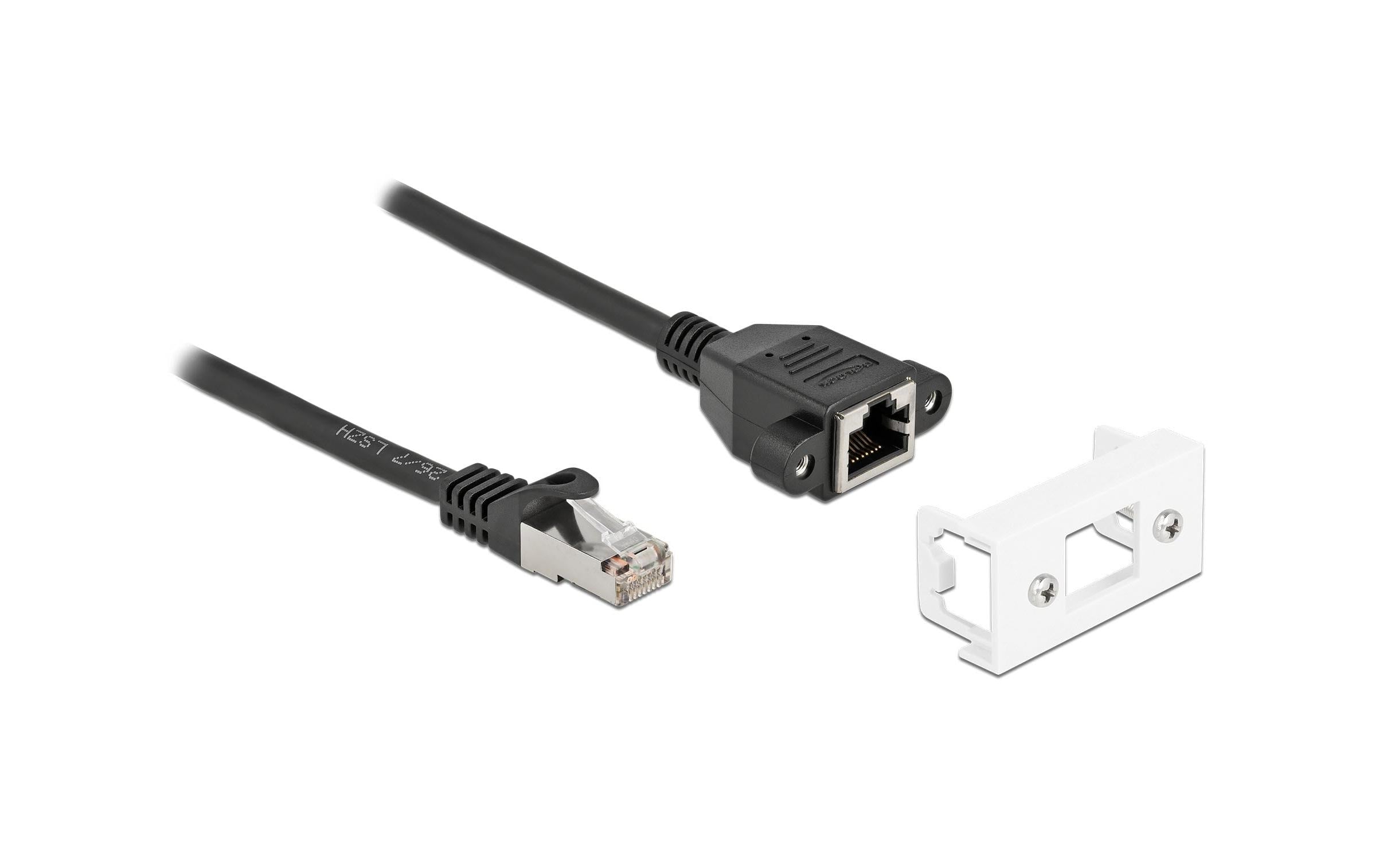 Delock Verlängerungskabel: S/FTP RJ45-RJ45