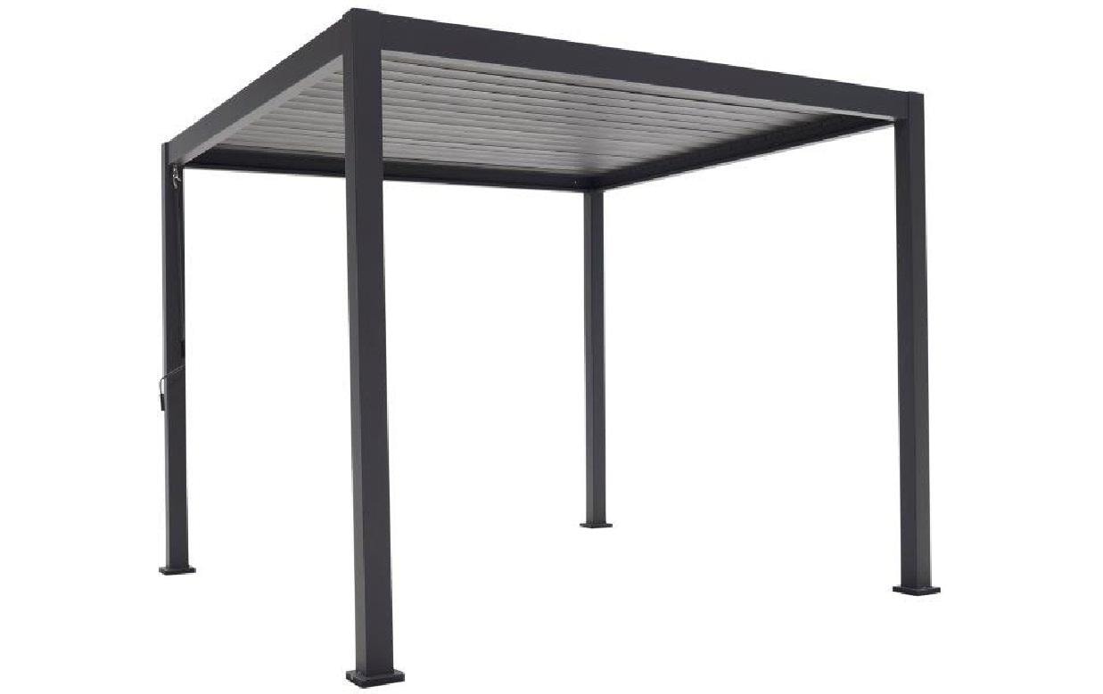 Alu-Pergola, schwarz