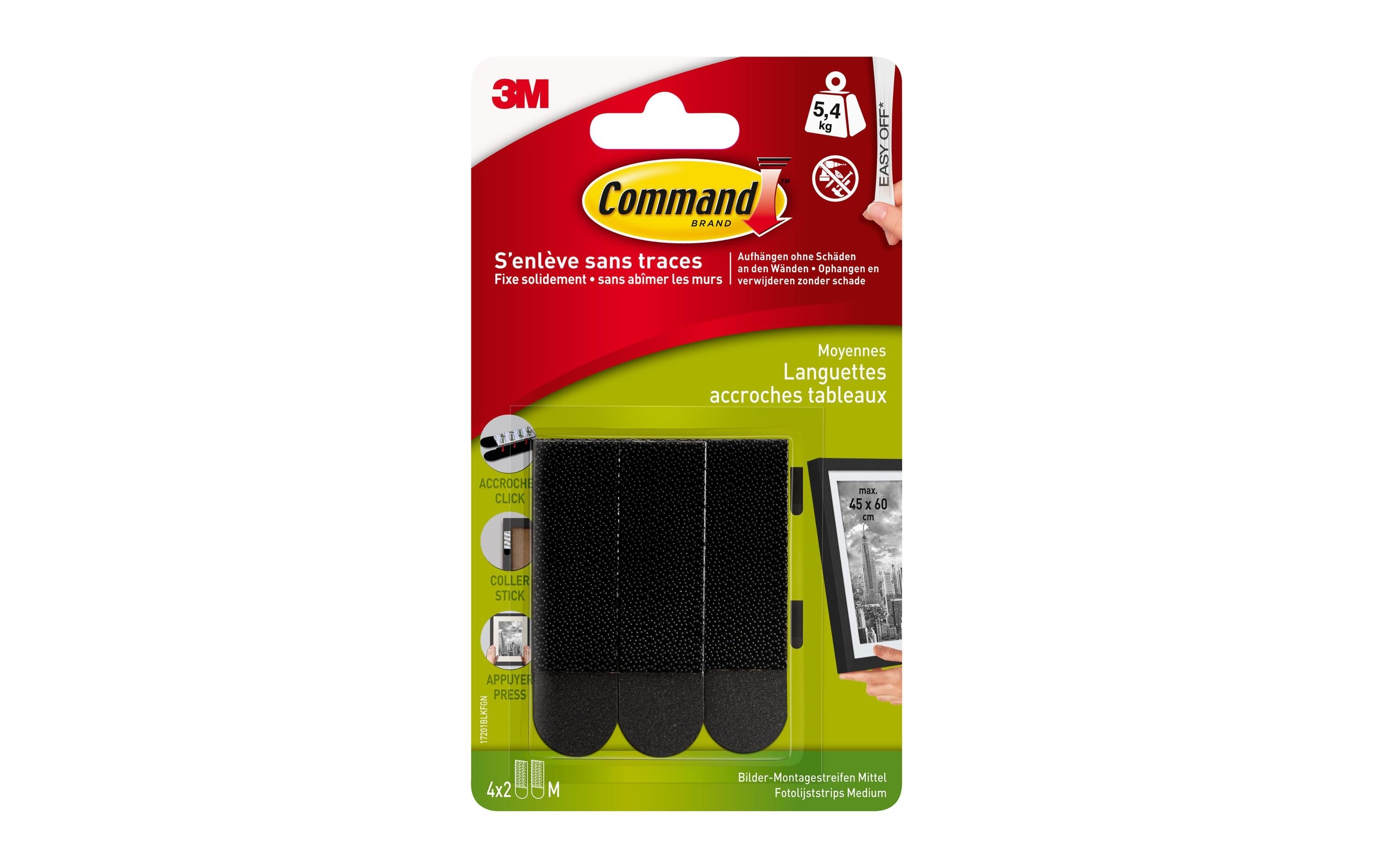 3M Command Bilder-Montagestreifen M