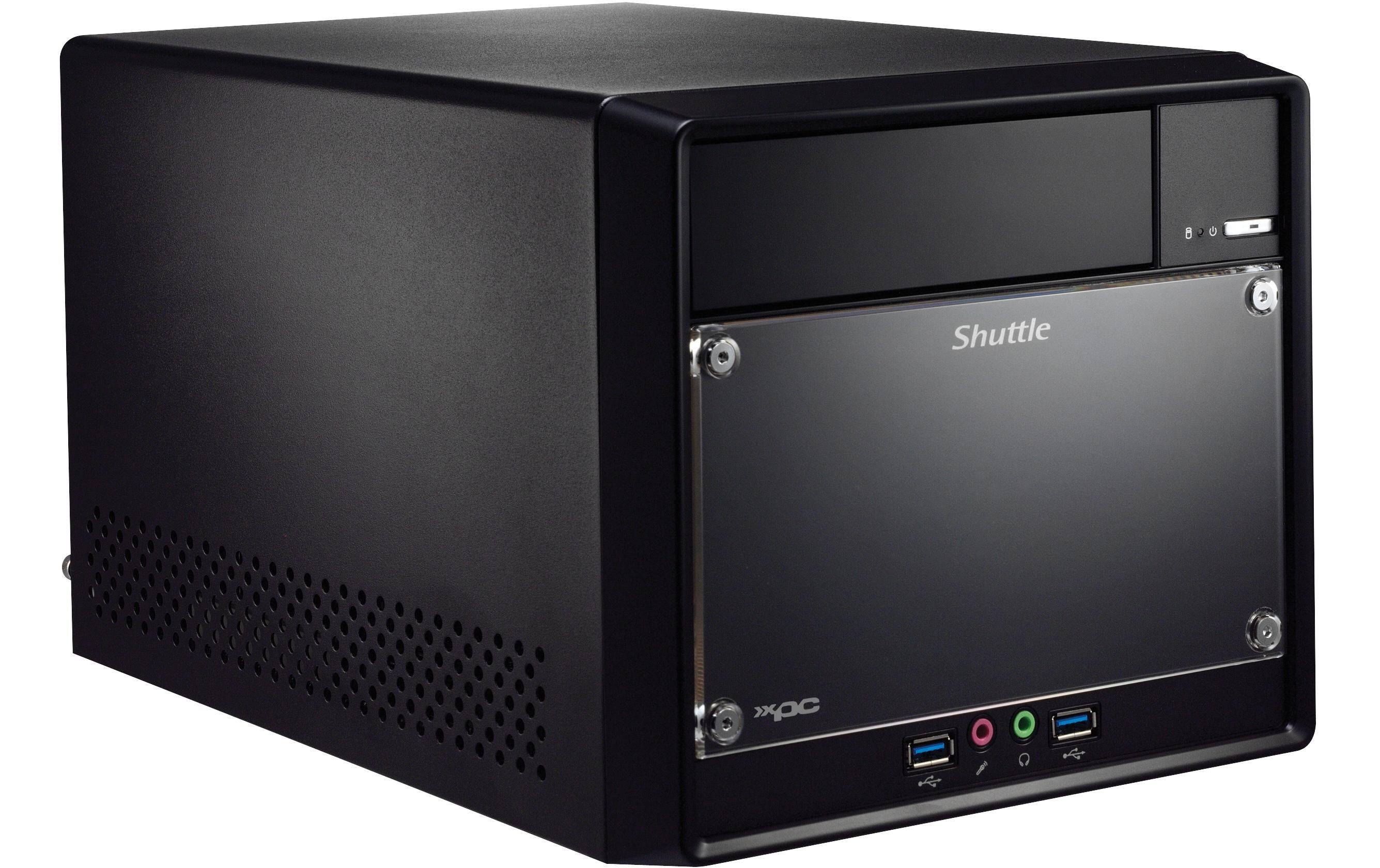 Shuttle Barebone SH510R4, schw., S. 1200