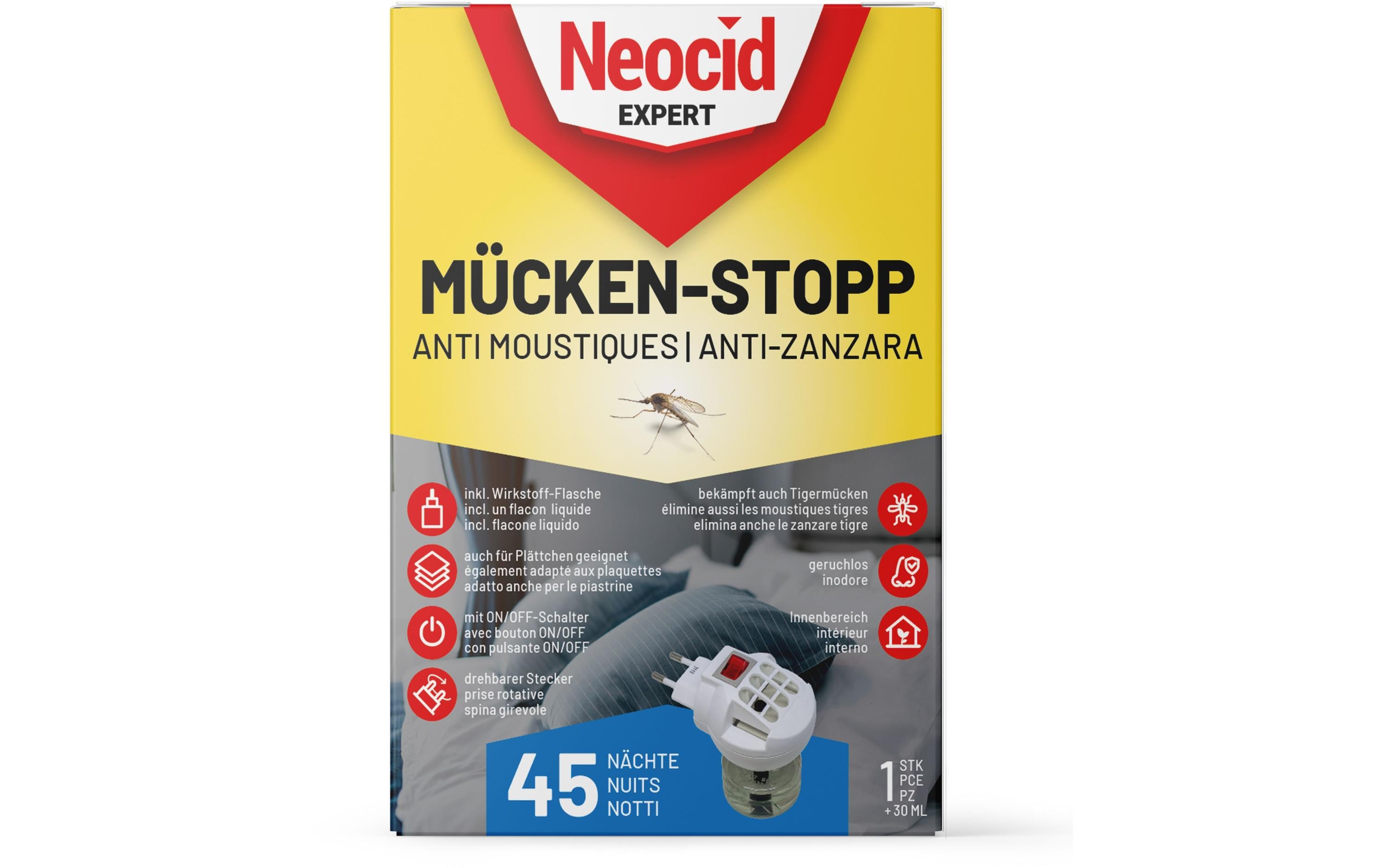 Neocid Mücken-Stopp (Kombi Verdunster)