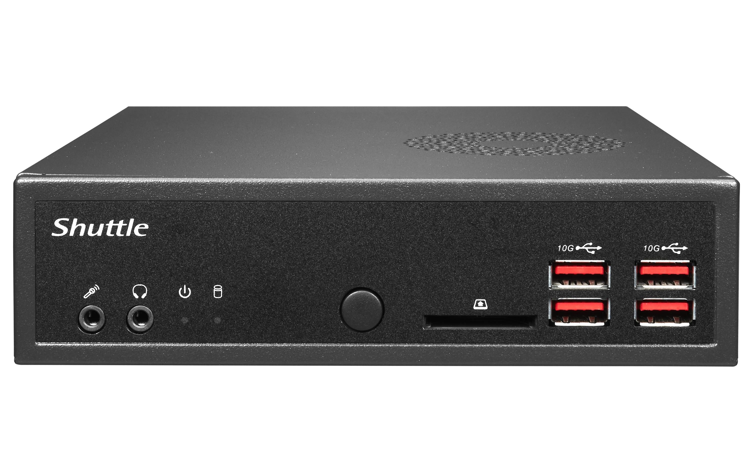 Shuttle Barebone DH32U5, schw.