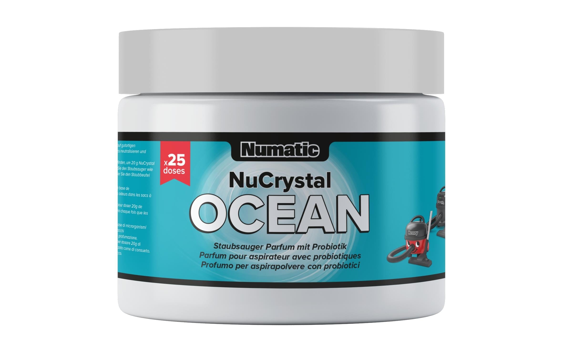 NUMATIC NuCrystal Ocean Staubsauger Deo