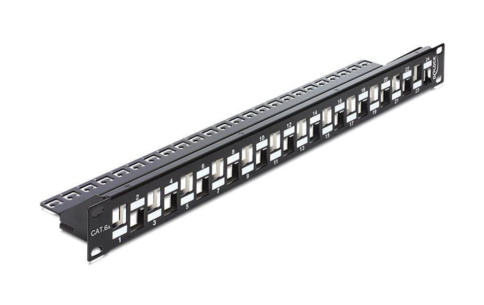 24 - Port 19 Patchpanel, abgestuft - eShoppen GmbH