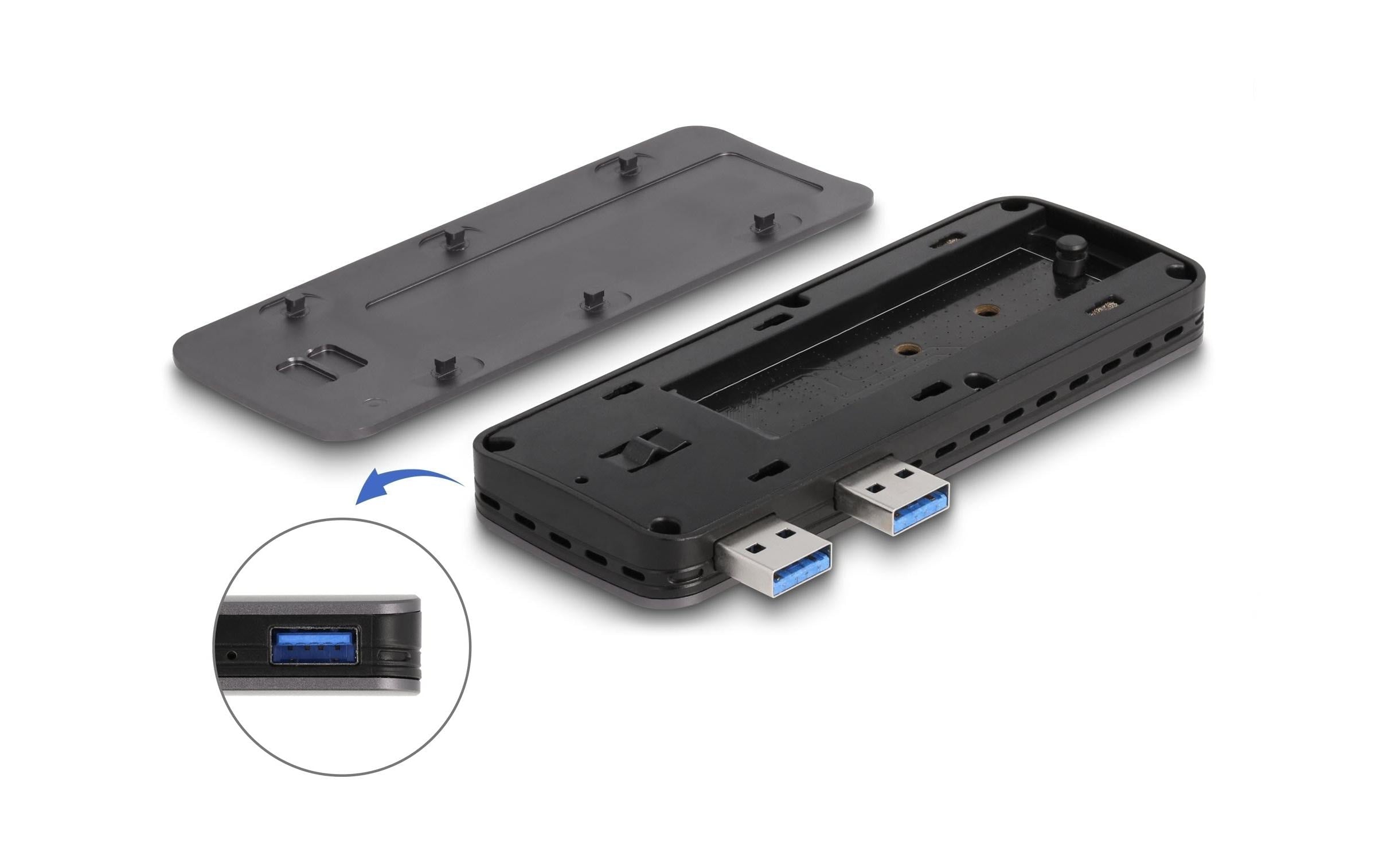 Delock USB3.2 Gen 2 Gehäuse für PS5