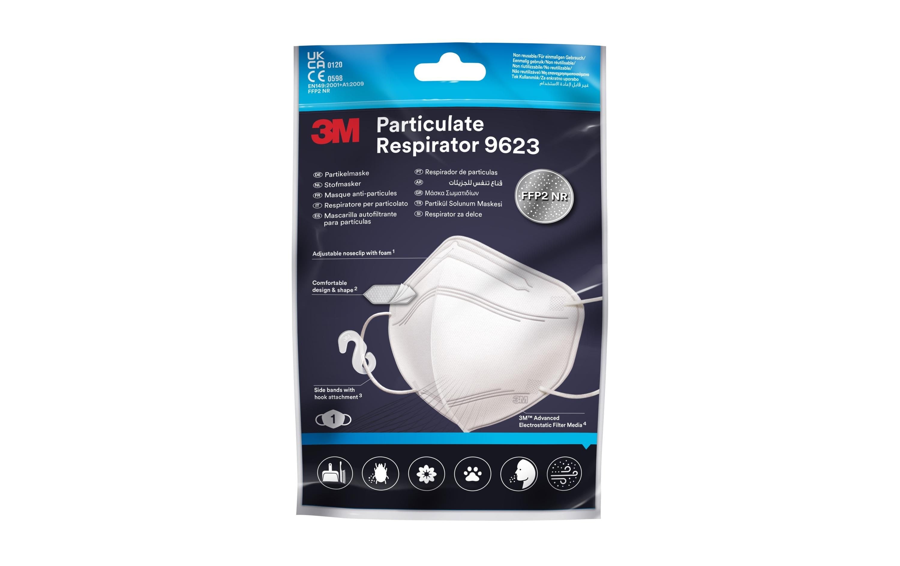 3M Partikelmaske 9623