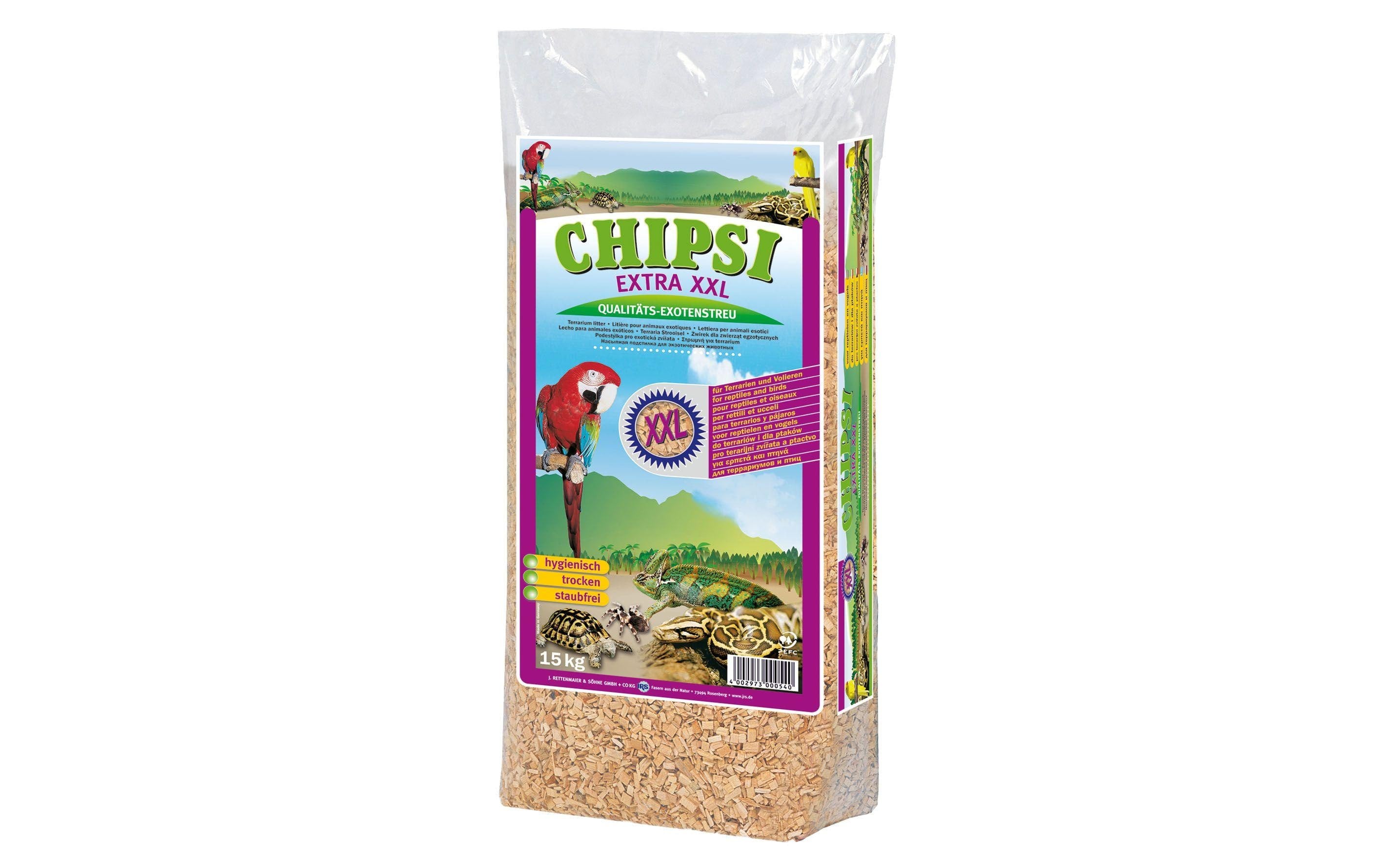 Chipsi Extra Exoten-Einstreu XXL 15 kg