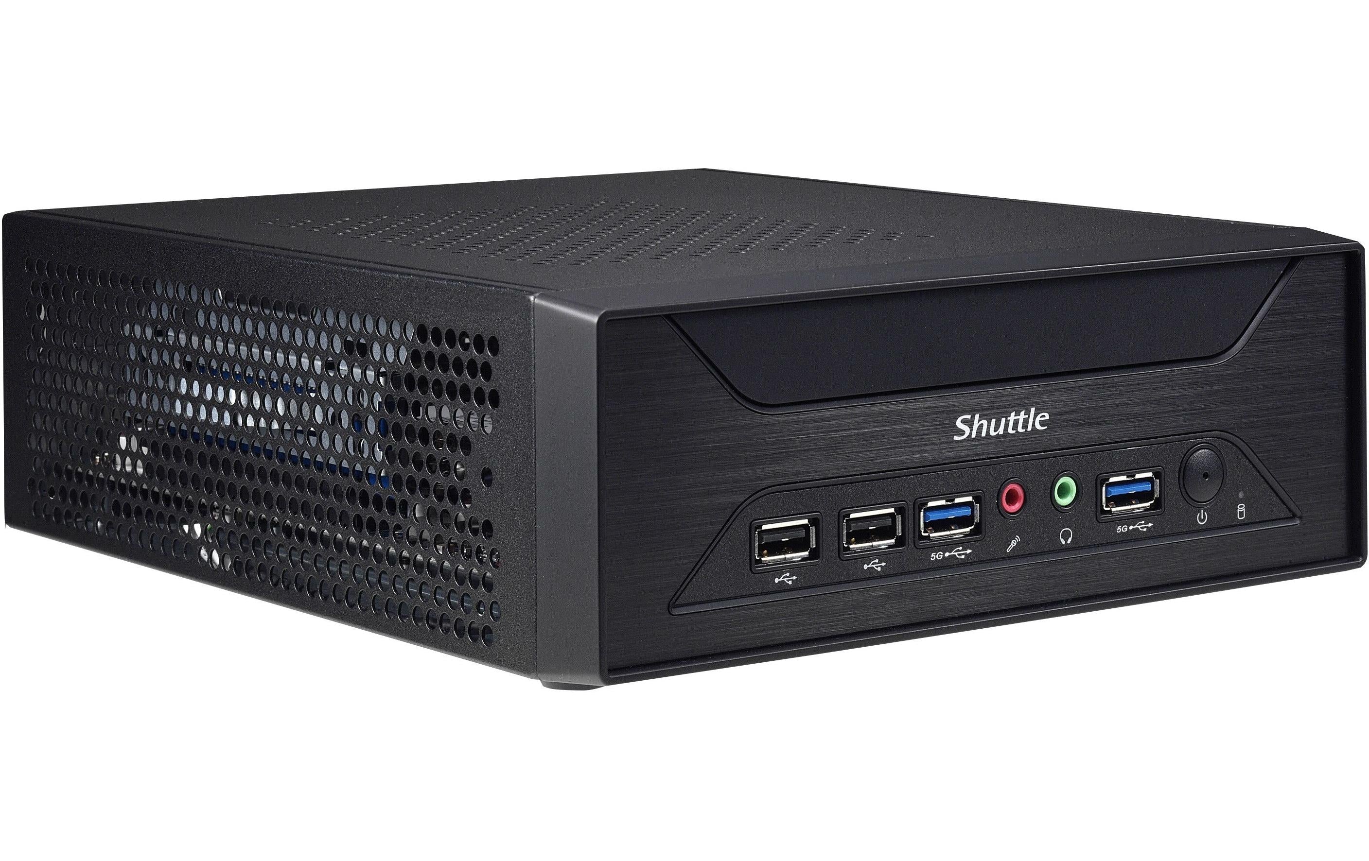 Shuttle Barebone XH510G, schwarz, S. 1200