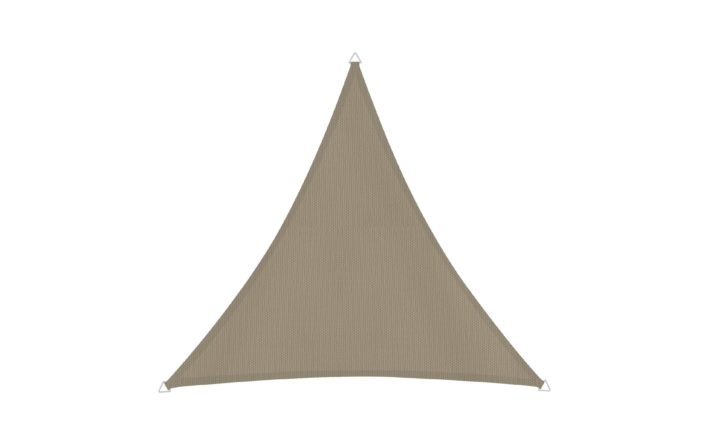 Sonnensegel Dreieck 4m, taupe