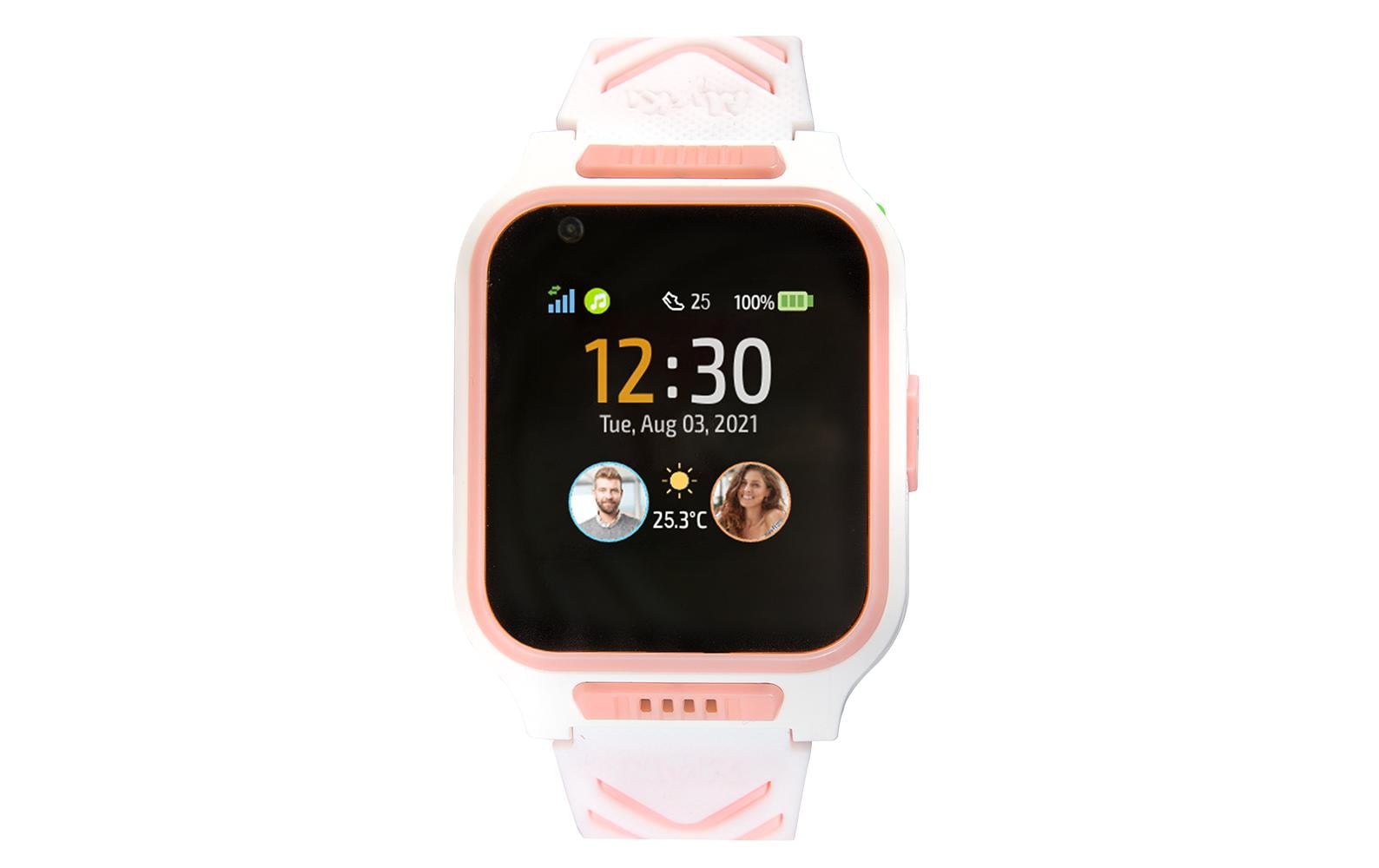 MyKi 4 Smartwatch White Pink, 4G und GPS