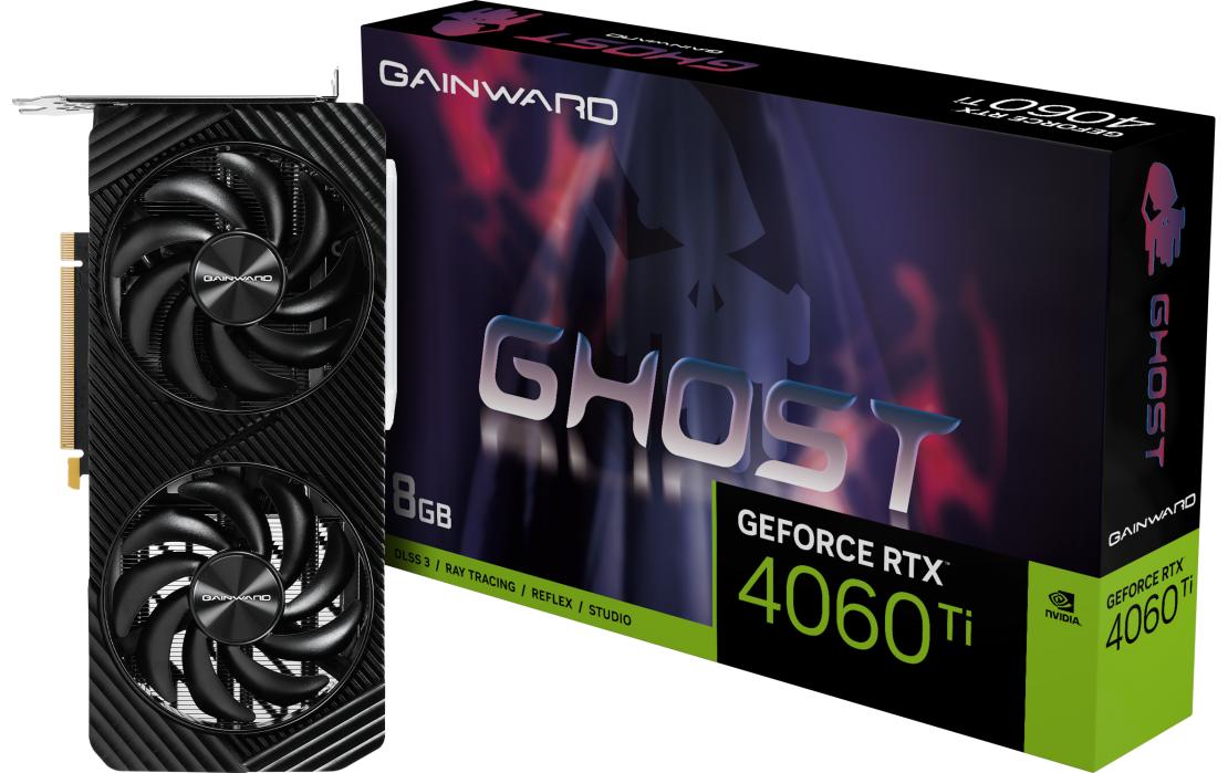 Gainward RTX4060 Ti Ghost, 8GB GDDR6X