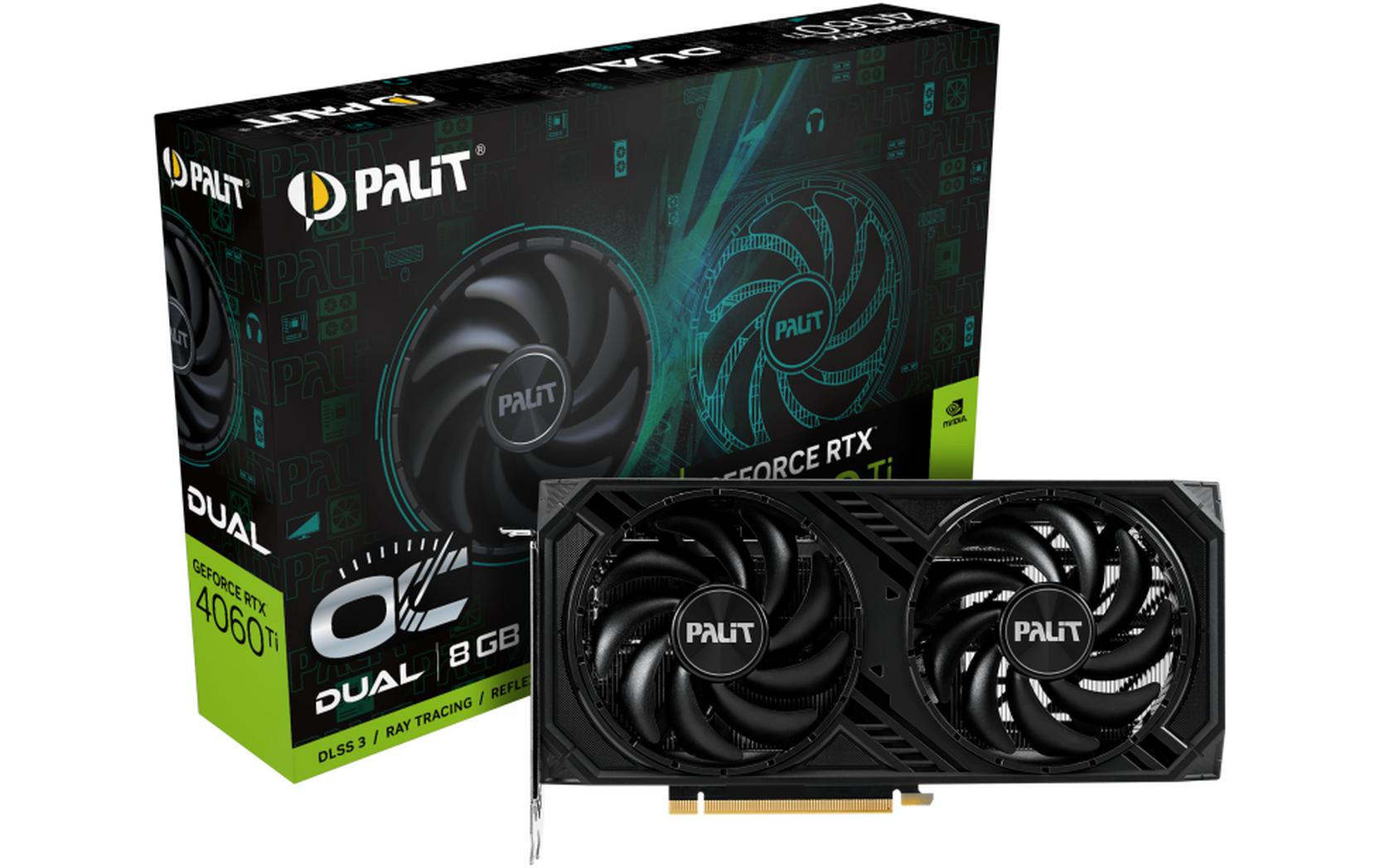 Palit RTX4060Ti Dual OC, 8GB GDDR6