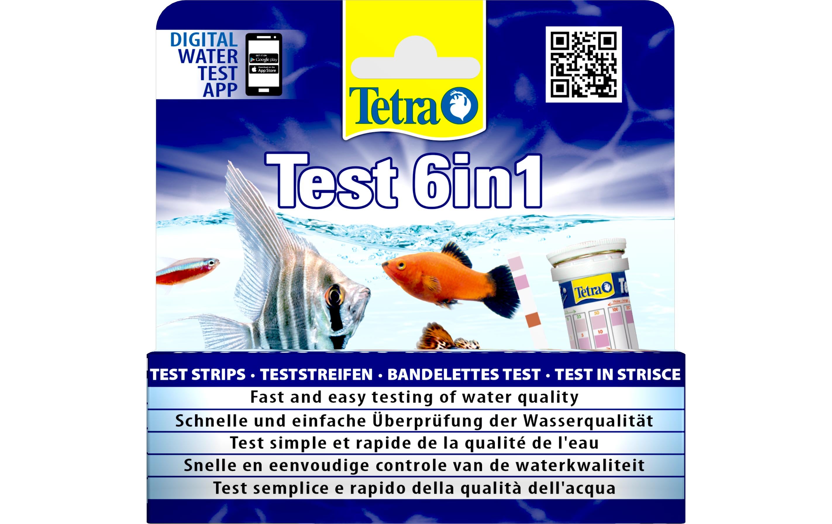 Tetra Test Streifen 6 in 1