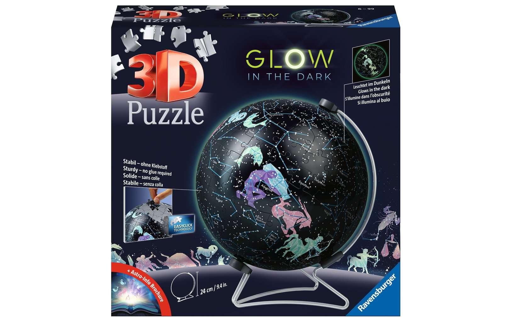 Puzzle 3D Glow In The Dark Sternenglobus