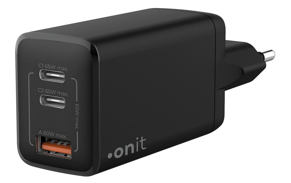 onit GaN-Wandladegerät USB 2C1A 65W