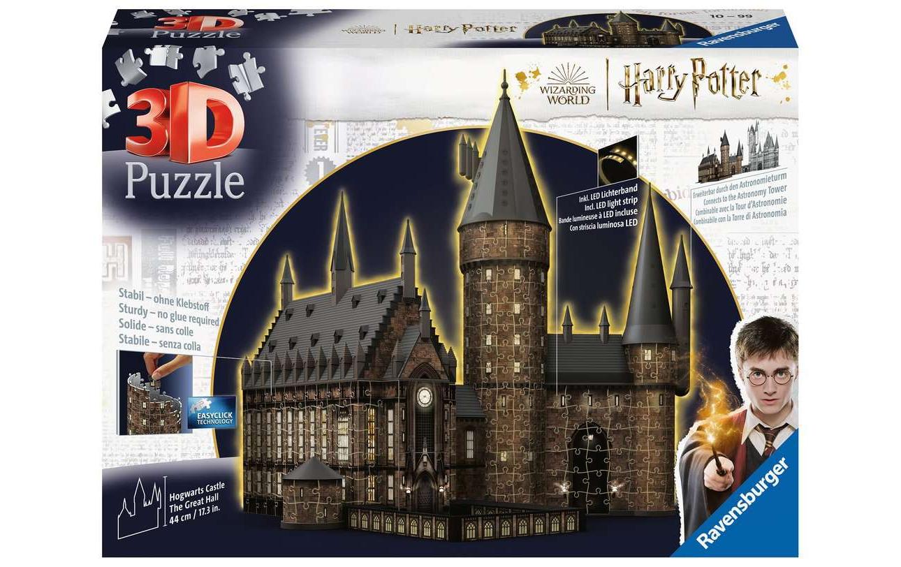 Puzzle 3D Hogwarts Schloss Die Grosse Halle