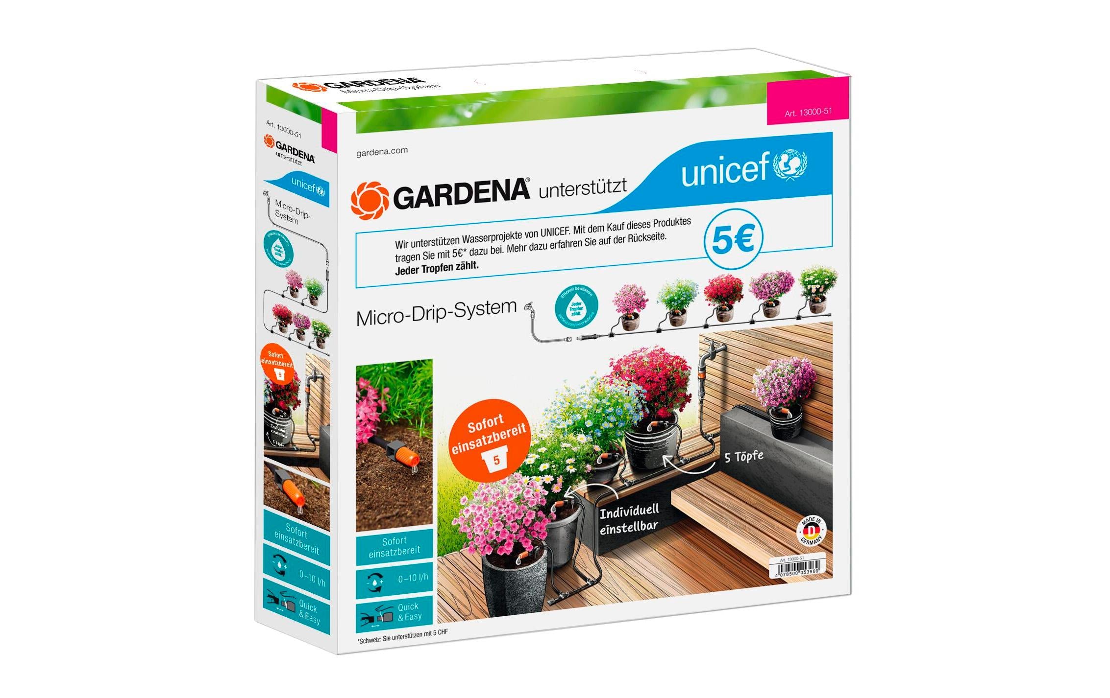 Gardena Micro-Drip-System UNICEF