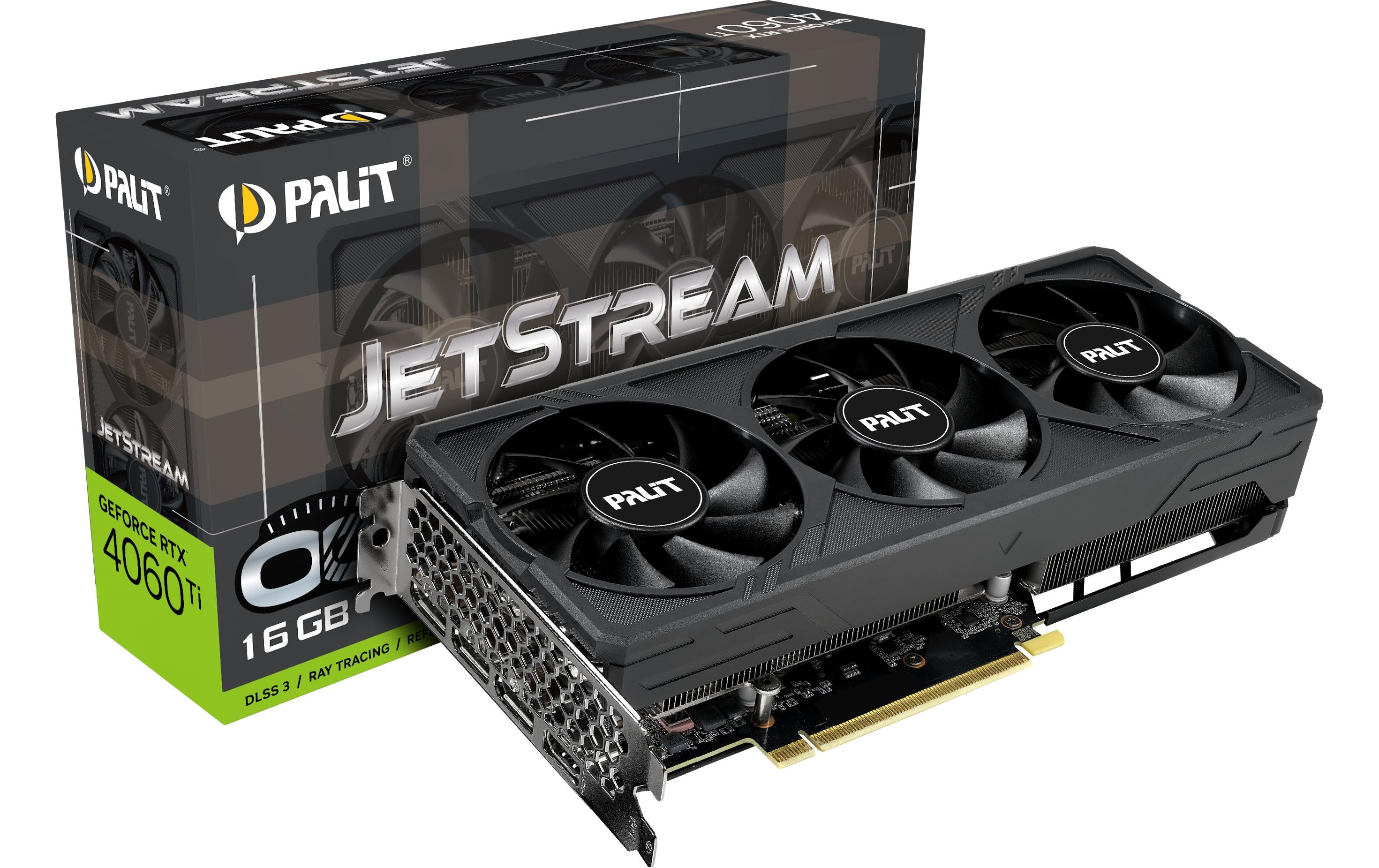 Palit RTX4060Ti Jetstream OC, 16GB GDDR6X