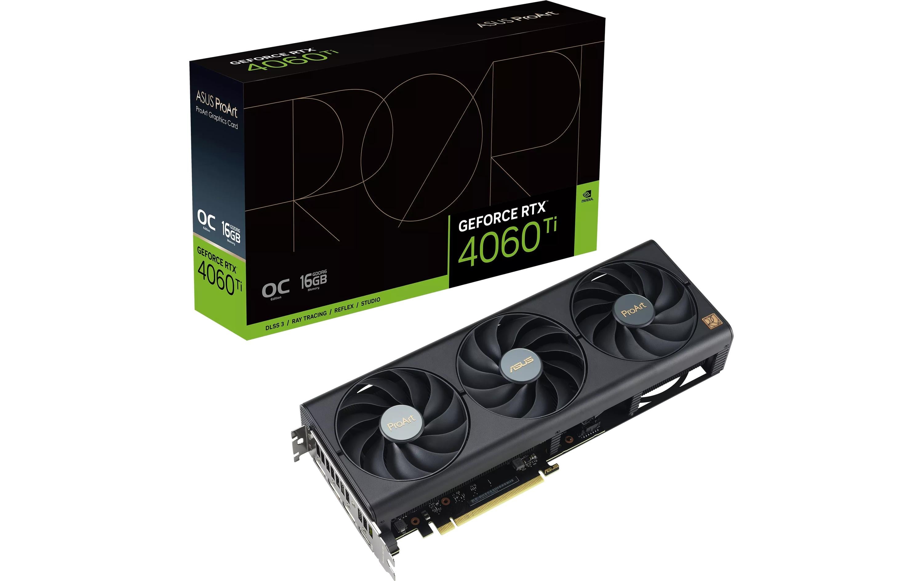 ASUS PROART RTX4060TI O16G, GDDR6