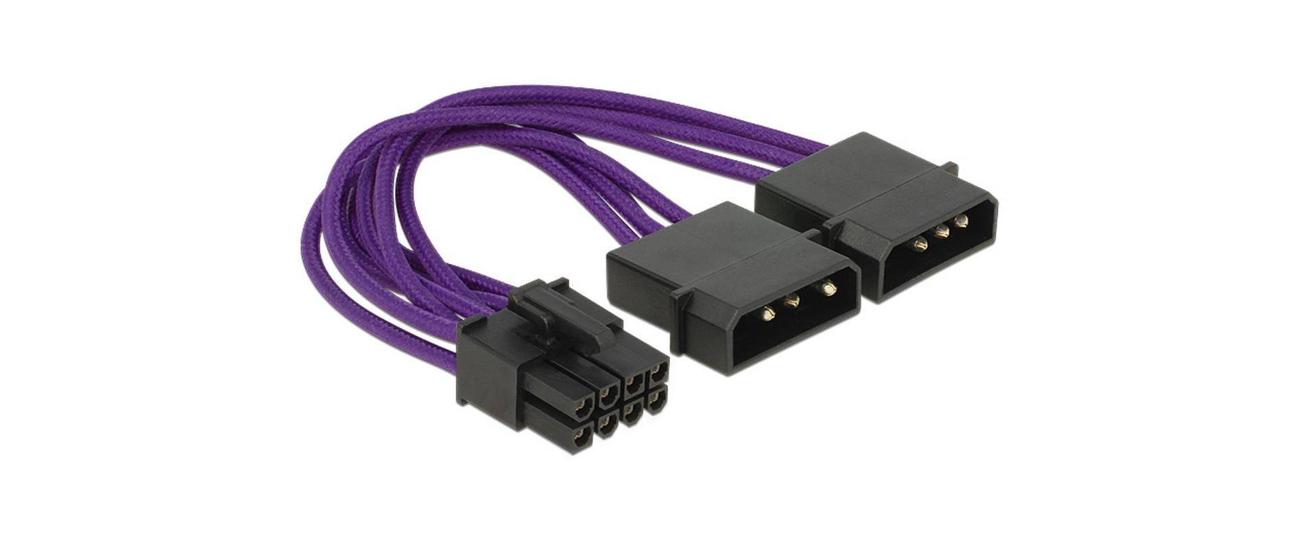 2xMolex 5.25 auf 8Pin für Grafikkarte - eShoppen GmbH