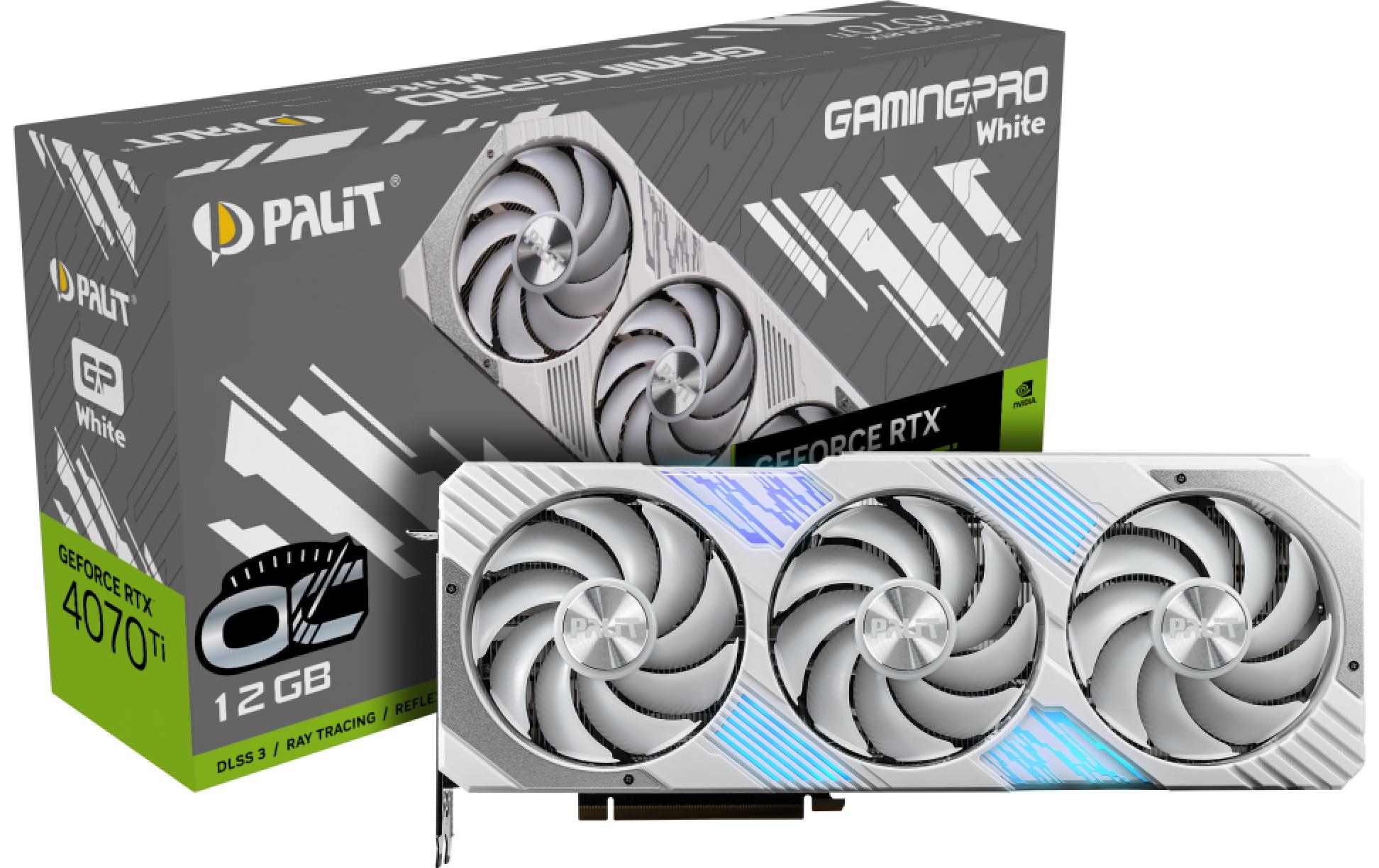 Palit RTX4070 Ti Gaming Pro White OC 12GB