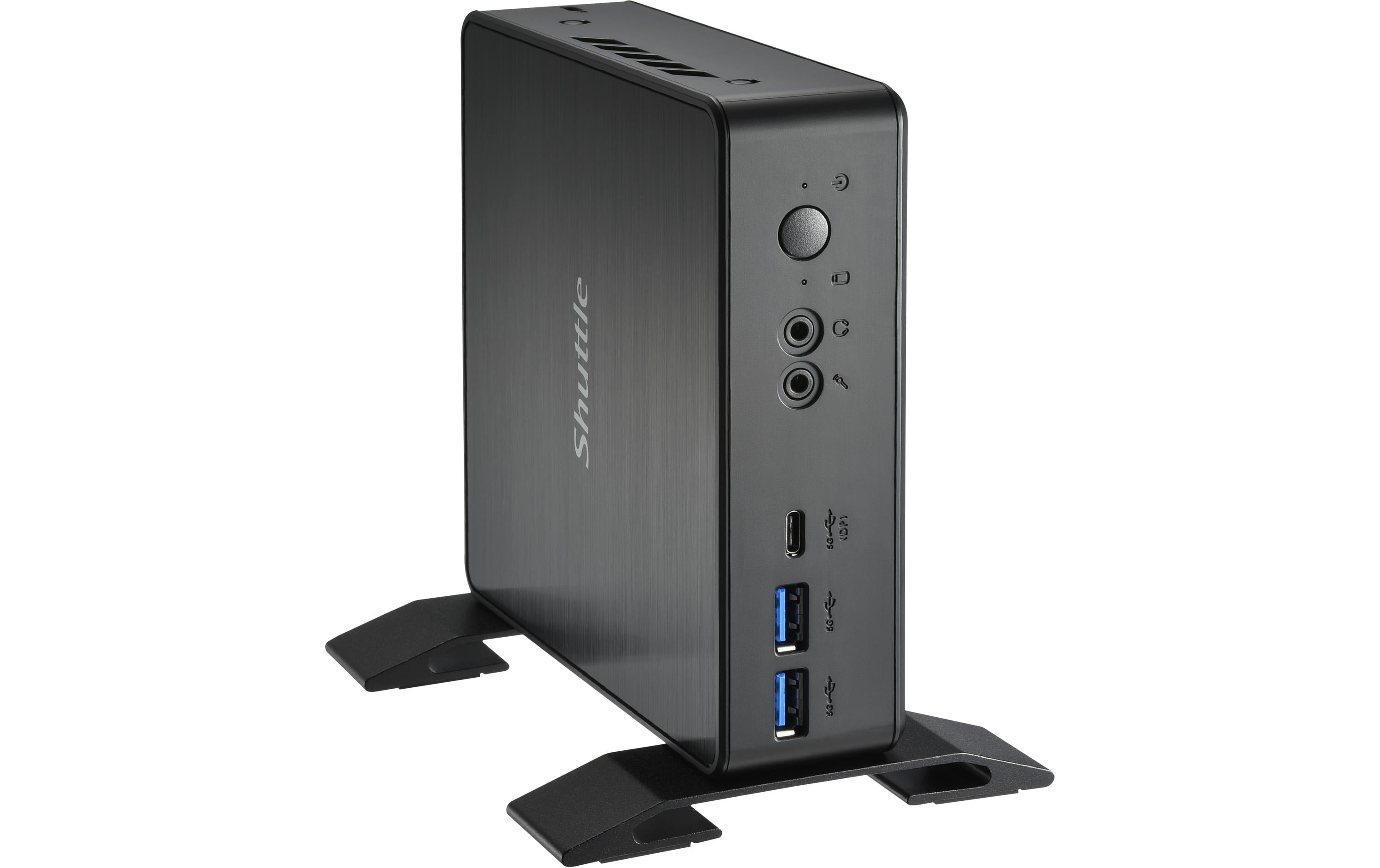 Shuttle nano Barebone NC40U3 schwarz