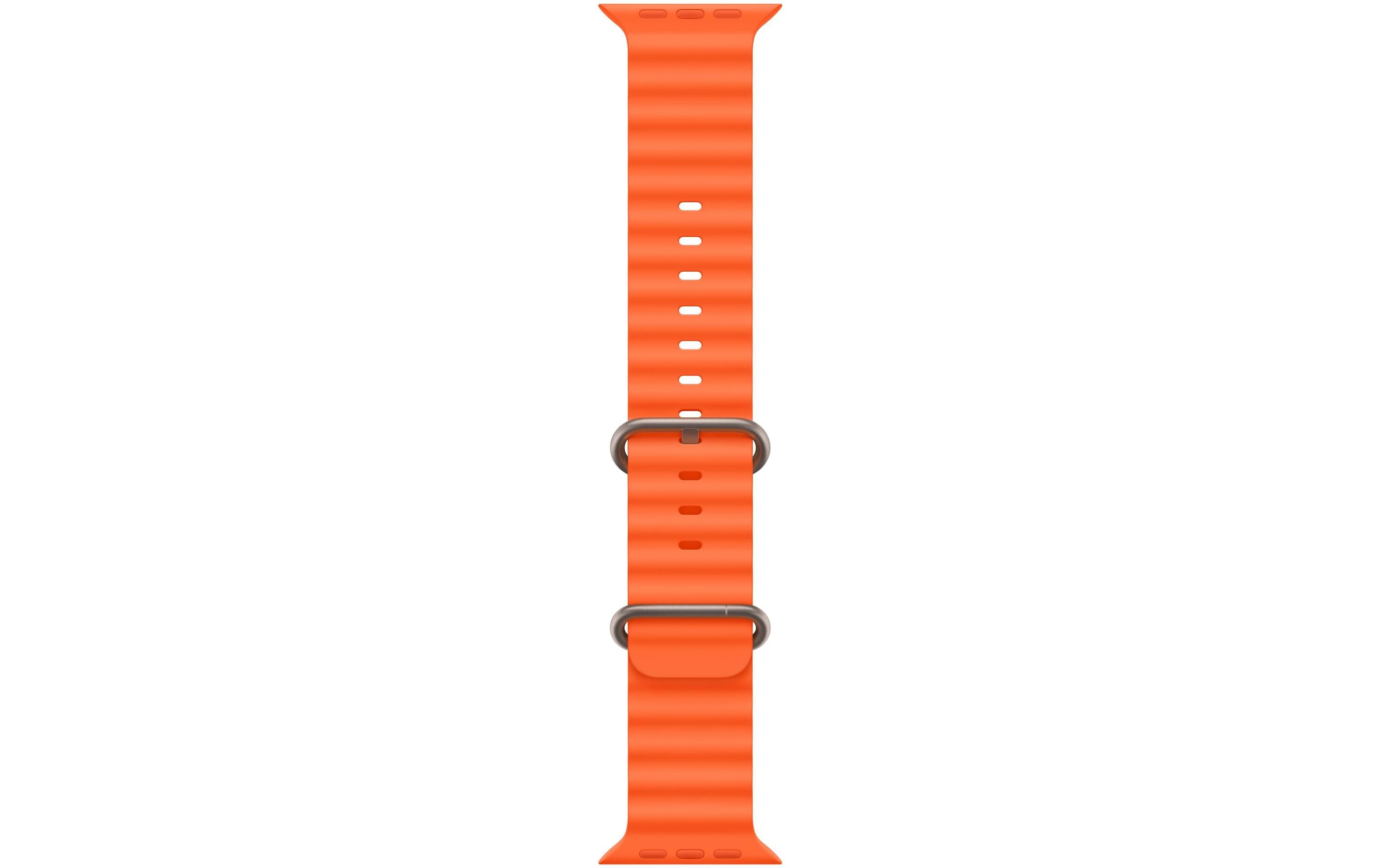 Apple 49mm Orange Ocean Band