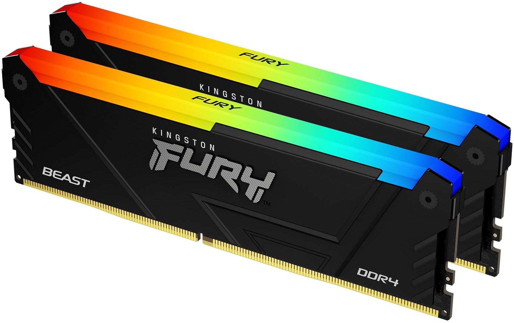 FURY Beast RGB DDR4 64GB 2-Kit 3200MT/s