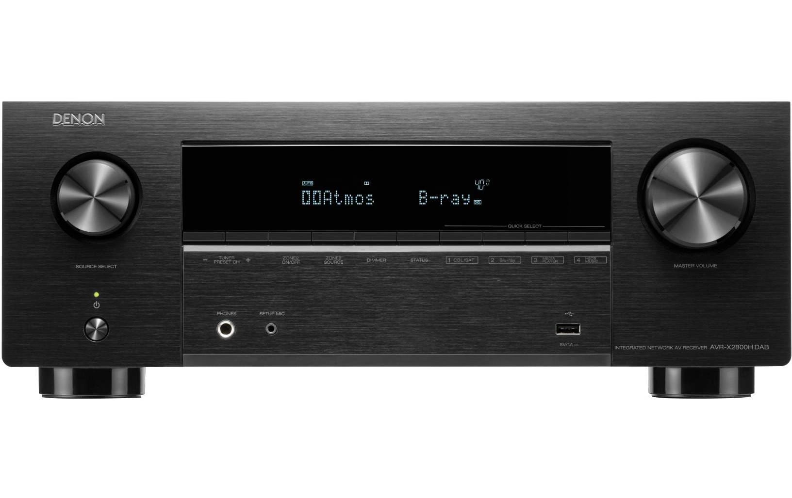 Denon AVR-X2800H DAB, 7.2 AV-Receiver