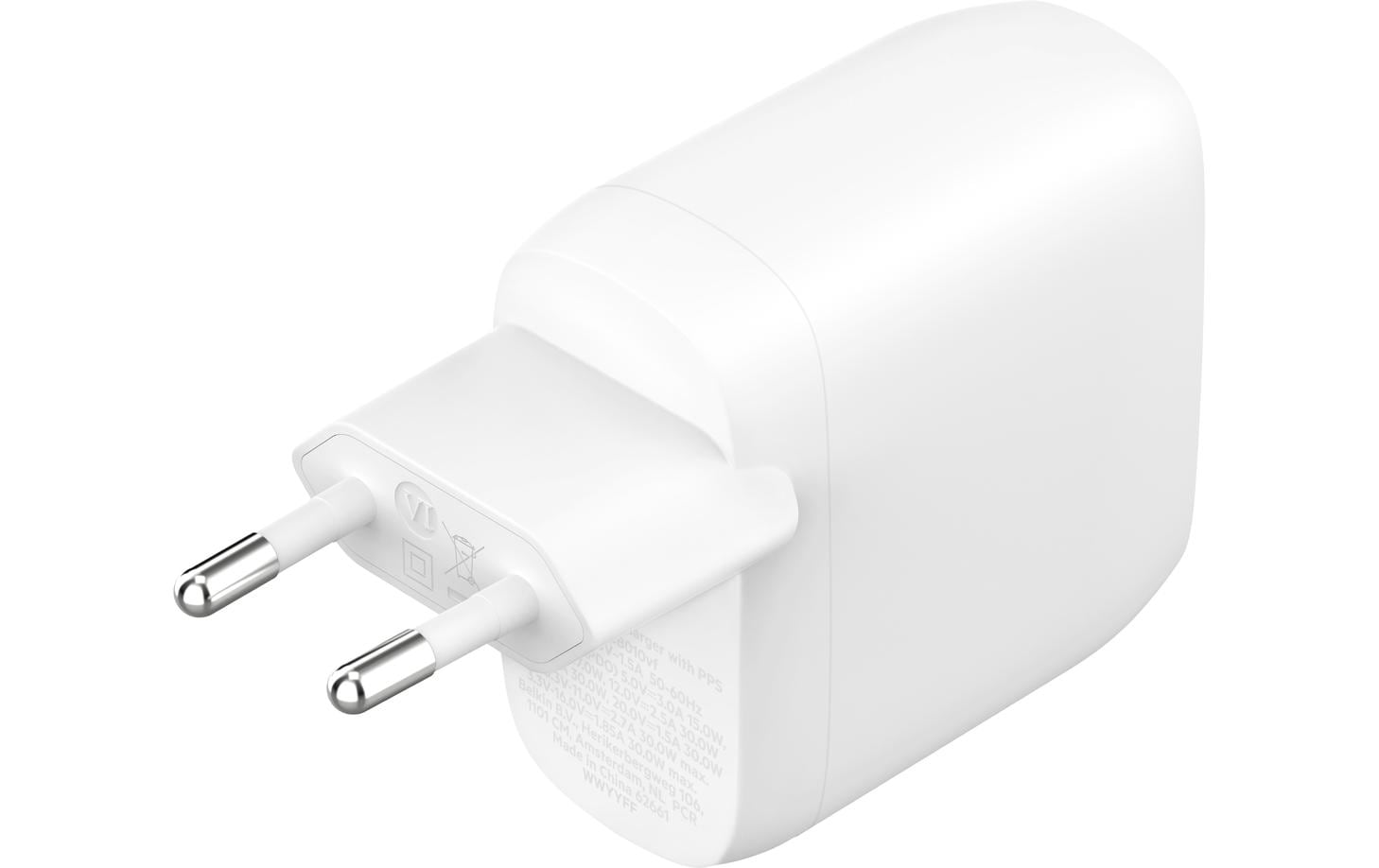 Belkin USB-C-Ladegerät, 2x USB-C, 60W