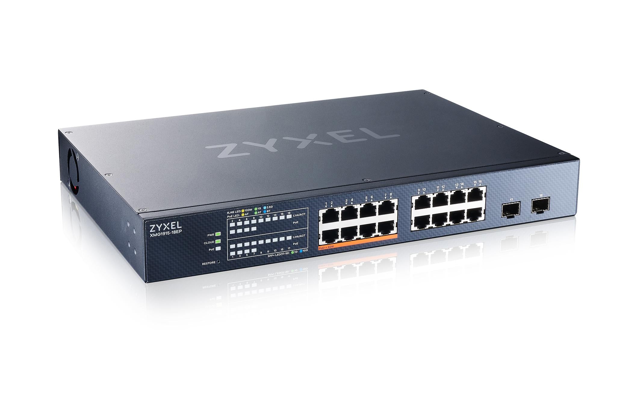 Zyxel XMG1915-18EP Smart managed Switch