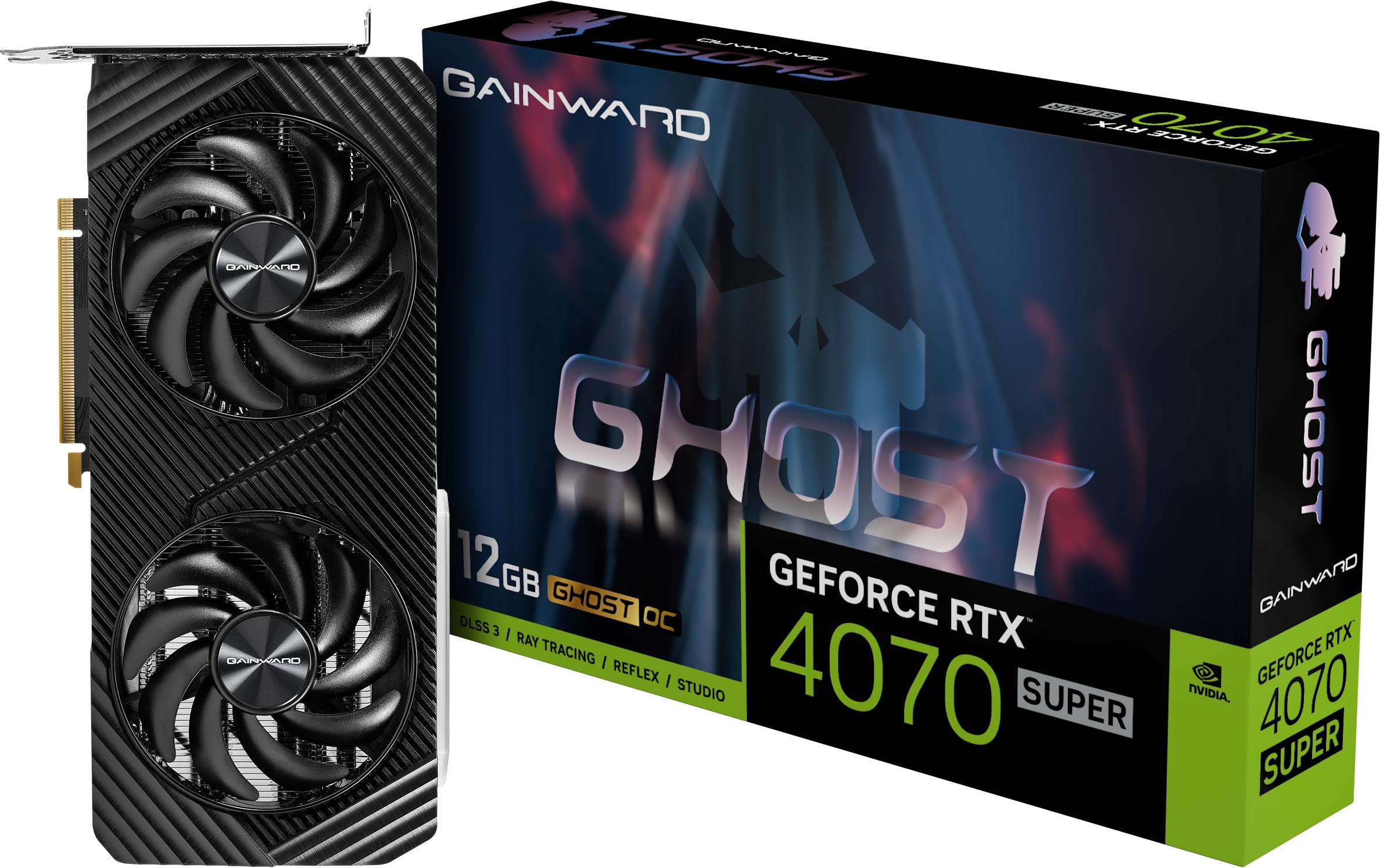 Gainward RTX4070 Super Ghost OC, 12GB