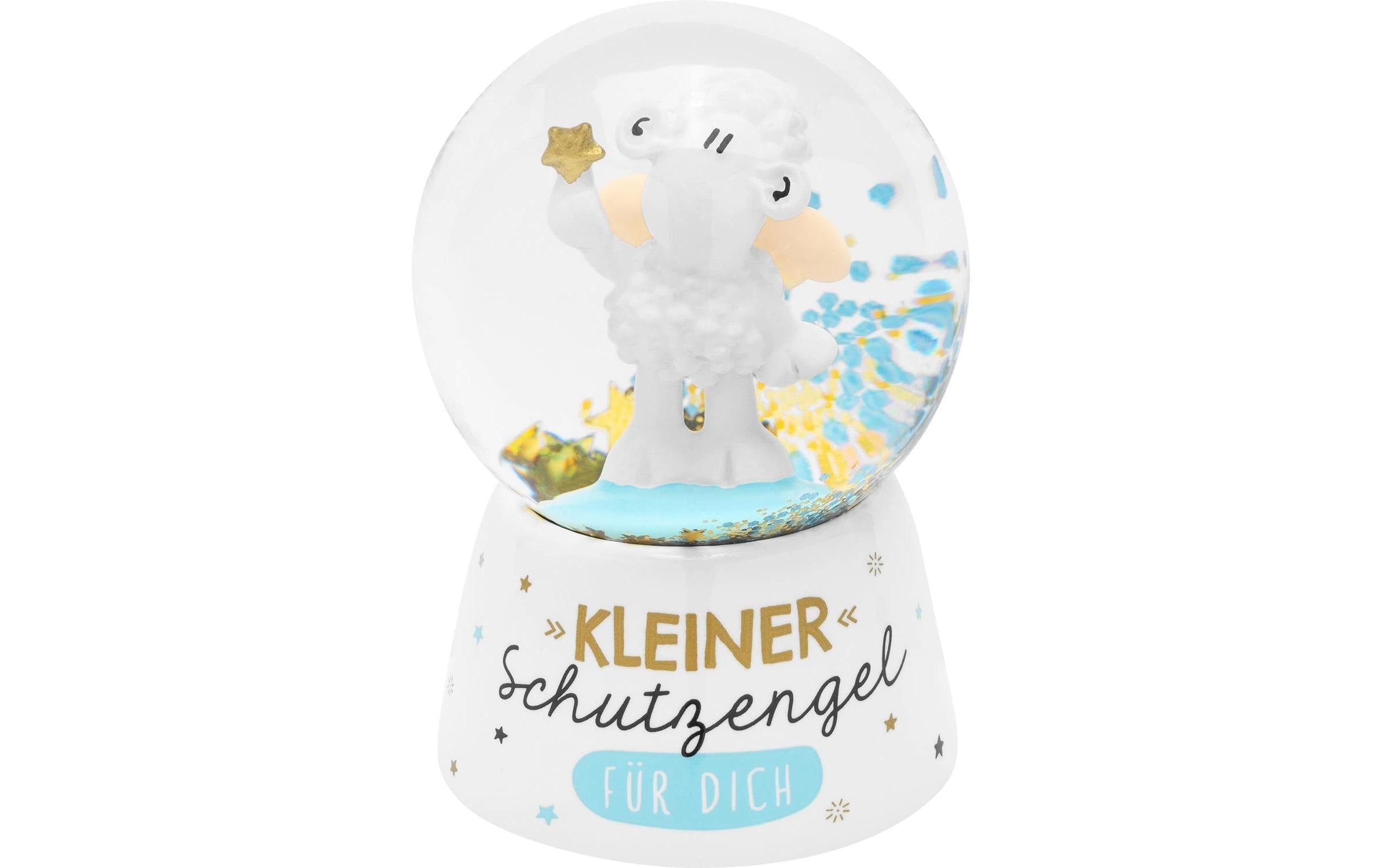 Sheepworld Schneekugel Schutzengel