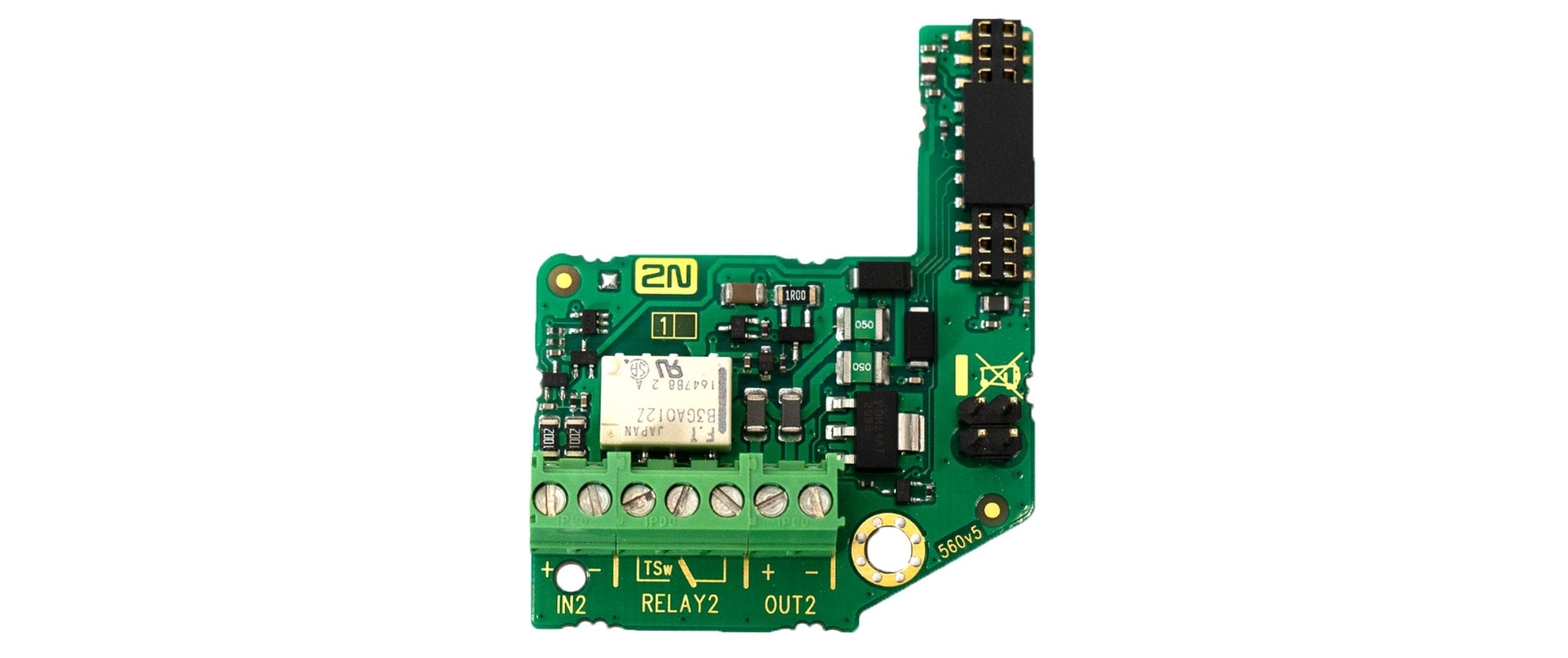 I/O Modul und Sabotagekontakt