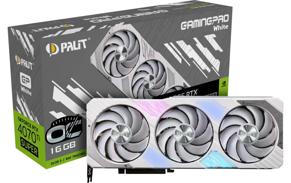 Palit RTX4070Ti Super GamingPro Wh OC 16GB